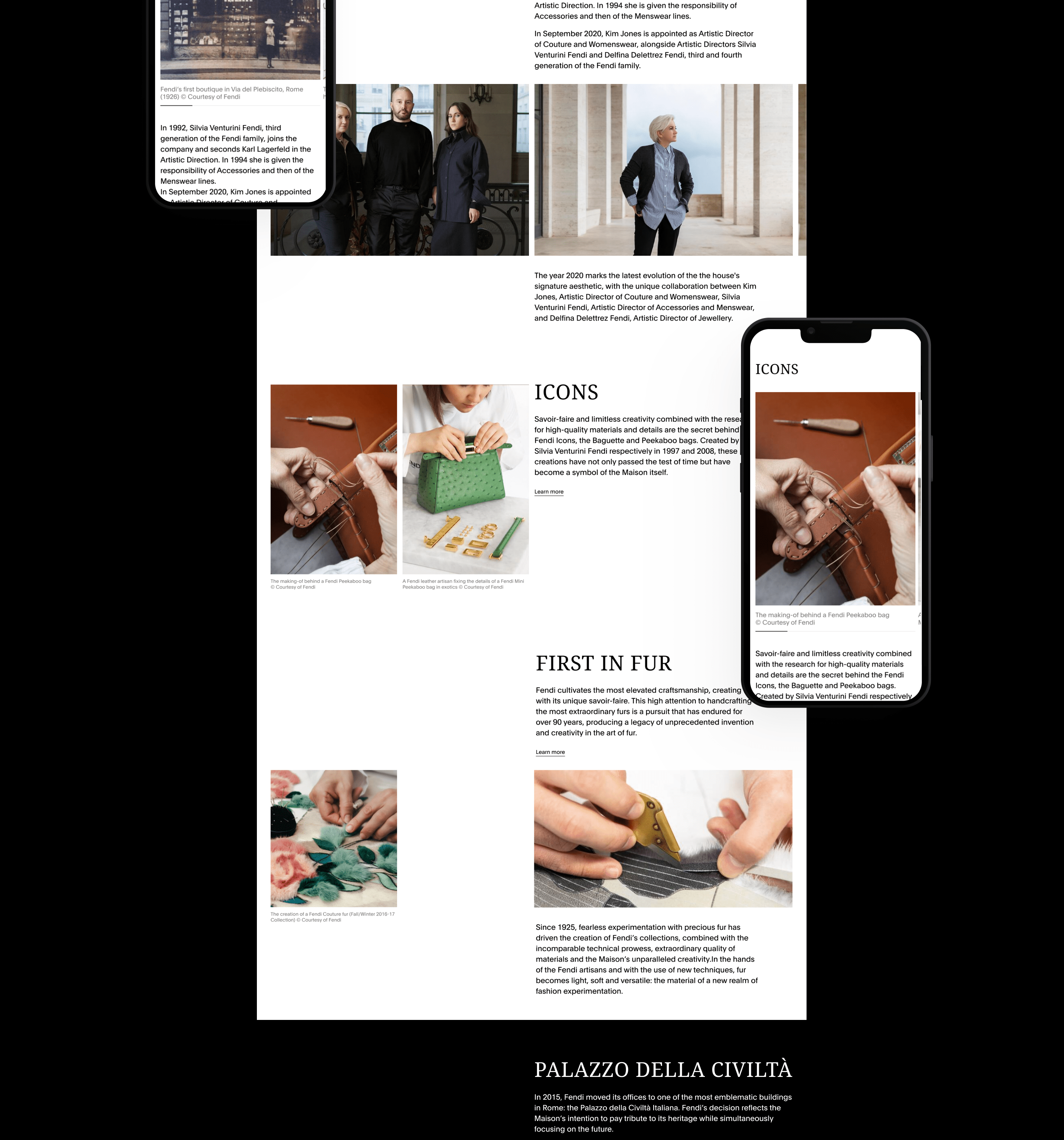 Fendi | e-commerce redesign — Изображение №10 — Интерфейсы на Dprofile