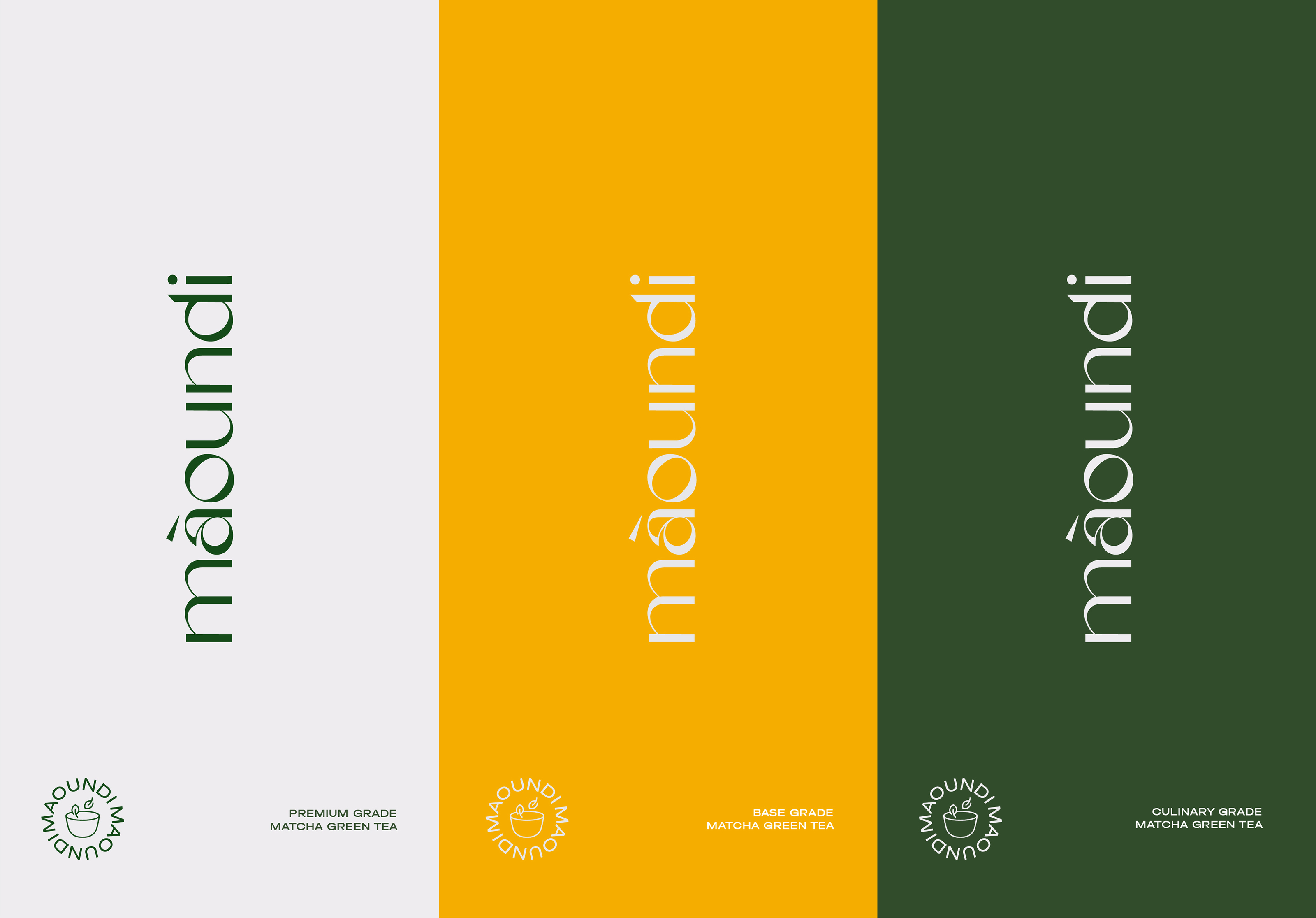 Maoundi – Matcha tea — Изображение №4 — Брендинг на Dprofile