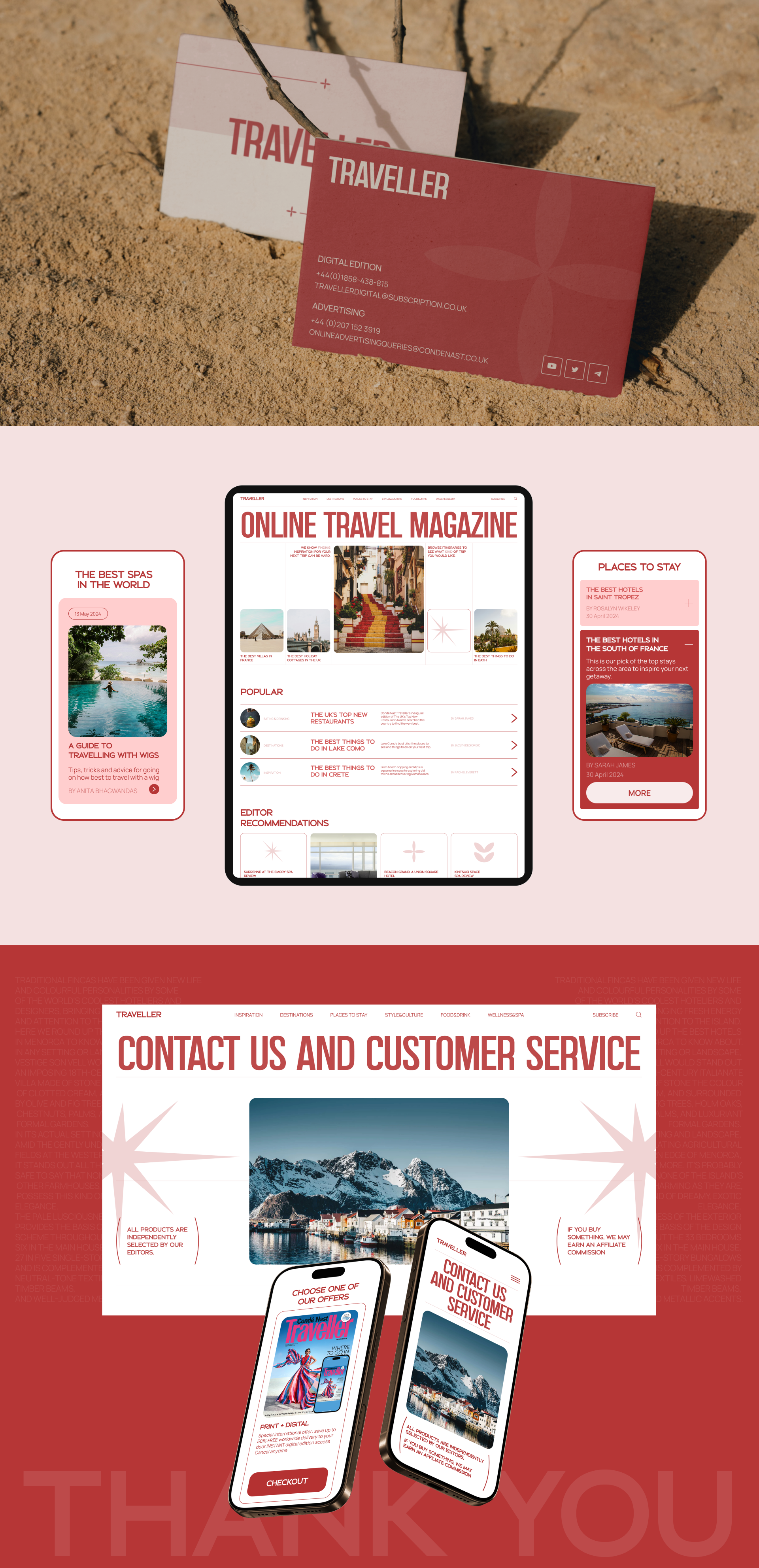Traveller | Website | UI/UX — Изображение №5 — Интерфейсы на Dprofile