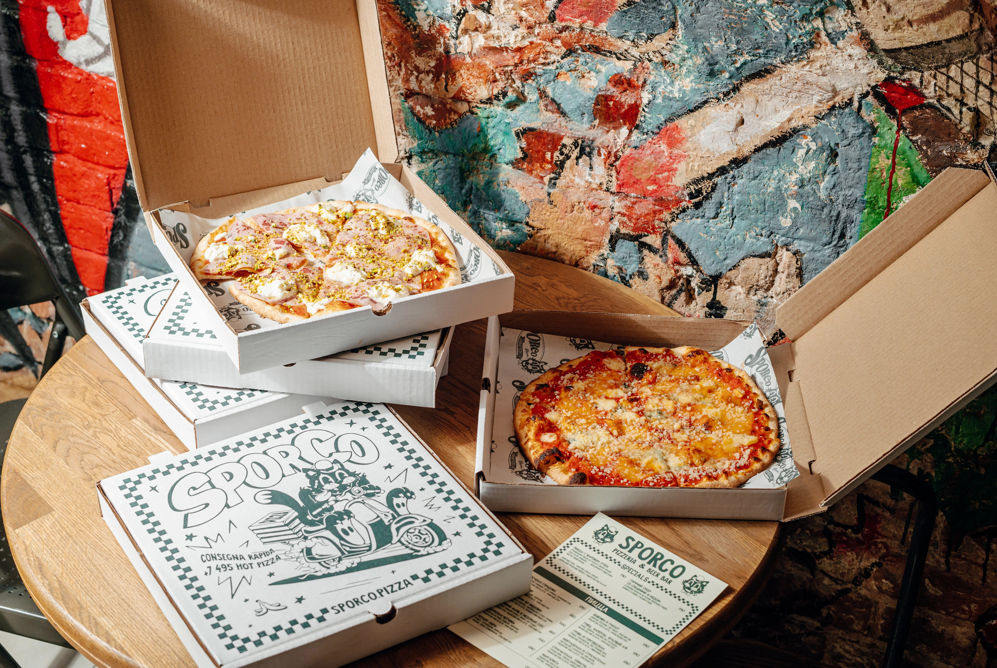 SPORCO ITALIAN - AMERICAN PIZZERIA — Изображение №6 — Брендинг на Dprofile