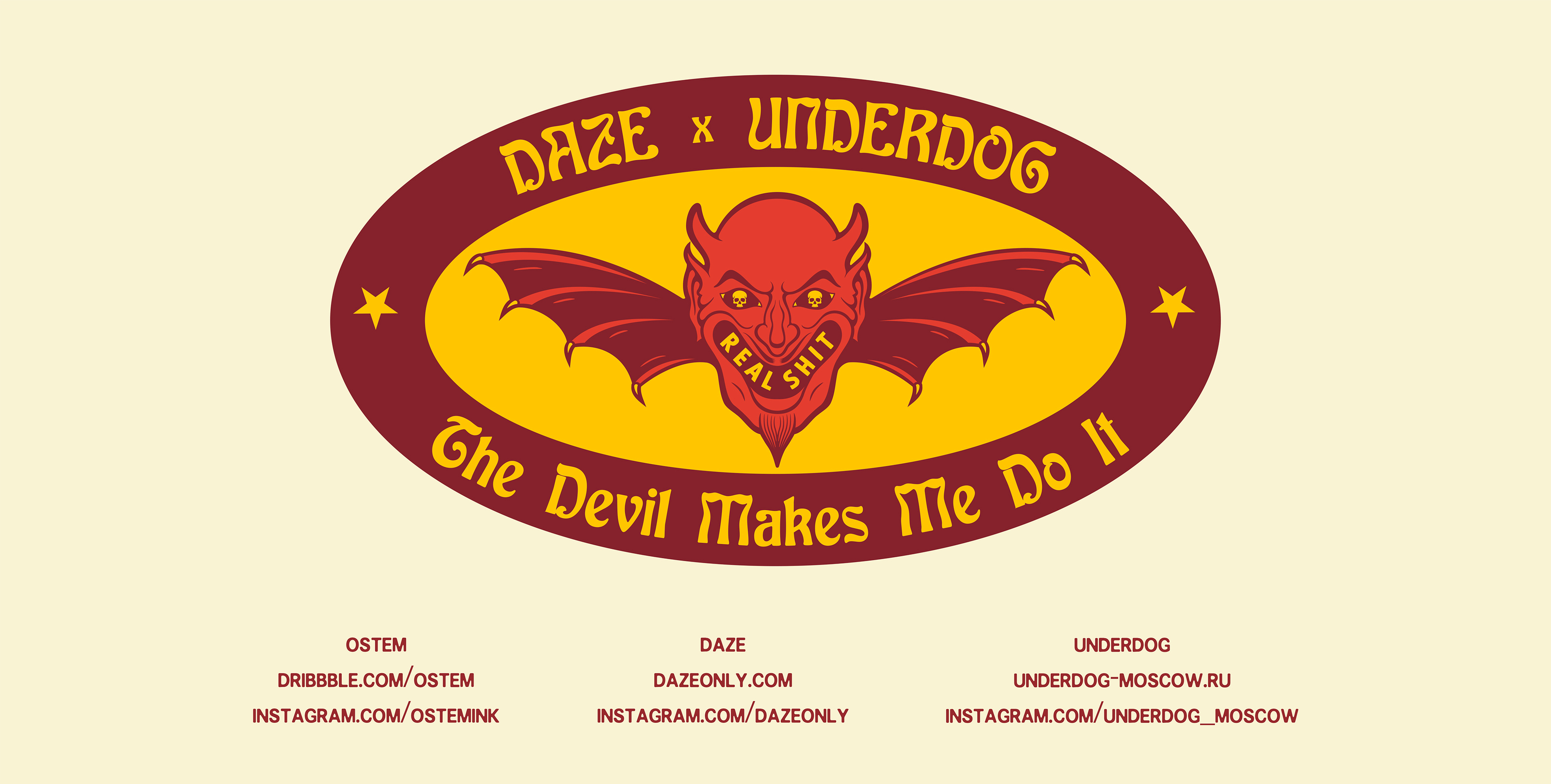 DAZE x UNDERDOG — Изображение №20 — Брендинг, Графика на Dprofile