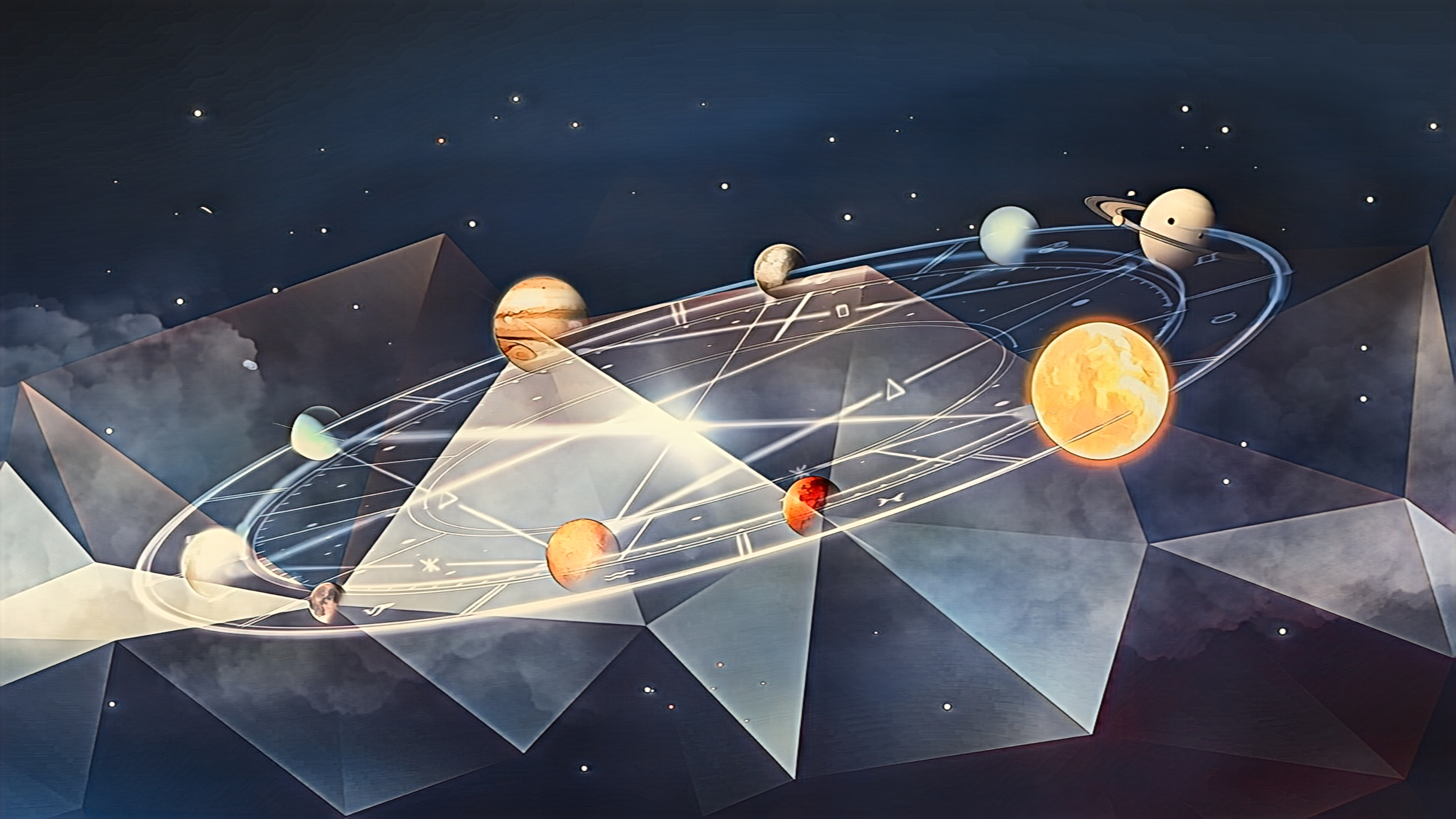 Тематические Арты и иллюстрации для Школы Астрологии — Изображение №1 — Иллюстрация, Графика на Dprofile