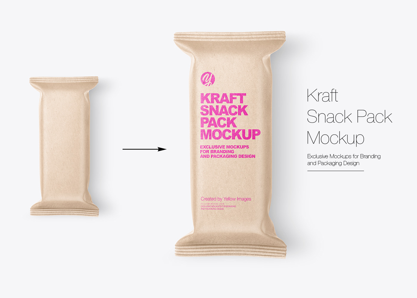 Snack Packs PSD Mockups / Мокап упаковки снэков — Изображение №5 — Брендинг на Dprofile