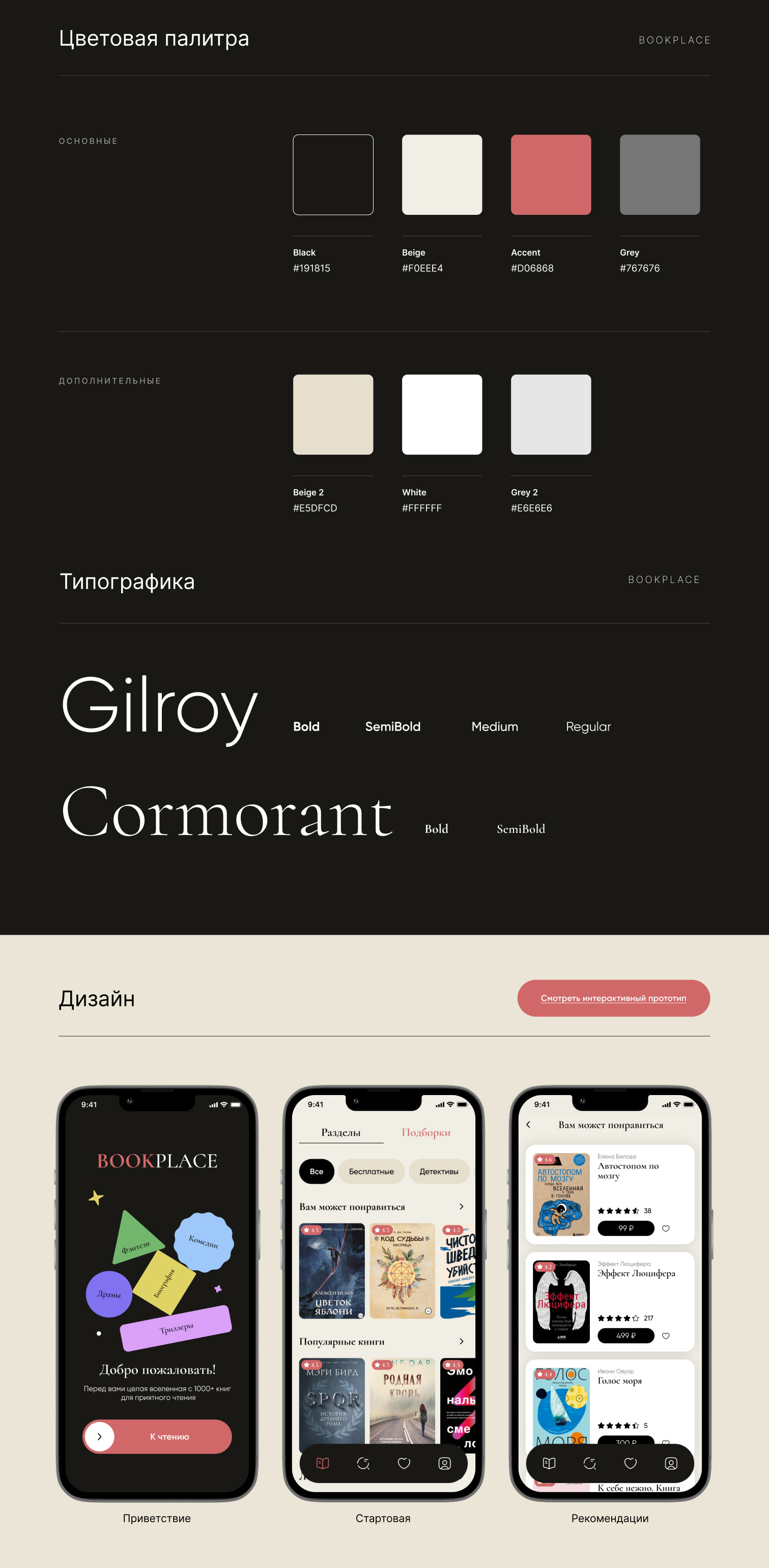 Концепт приложения для онлайн-чтения — Изображение №4 — Интерфейсы, Графика на Dprofile