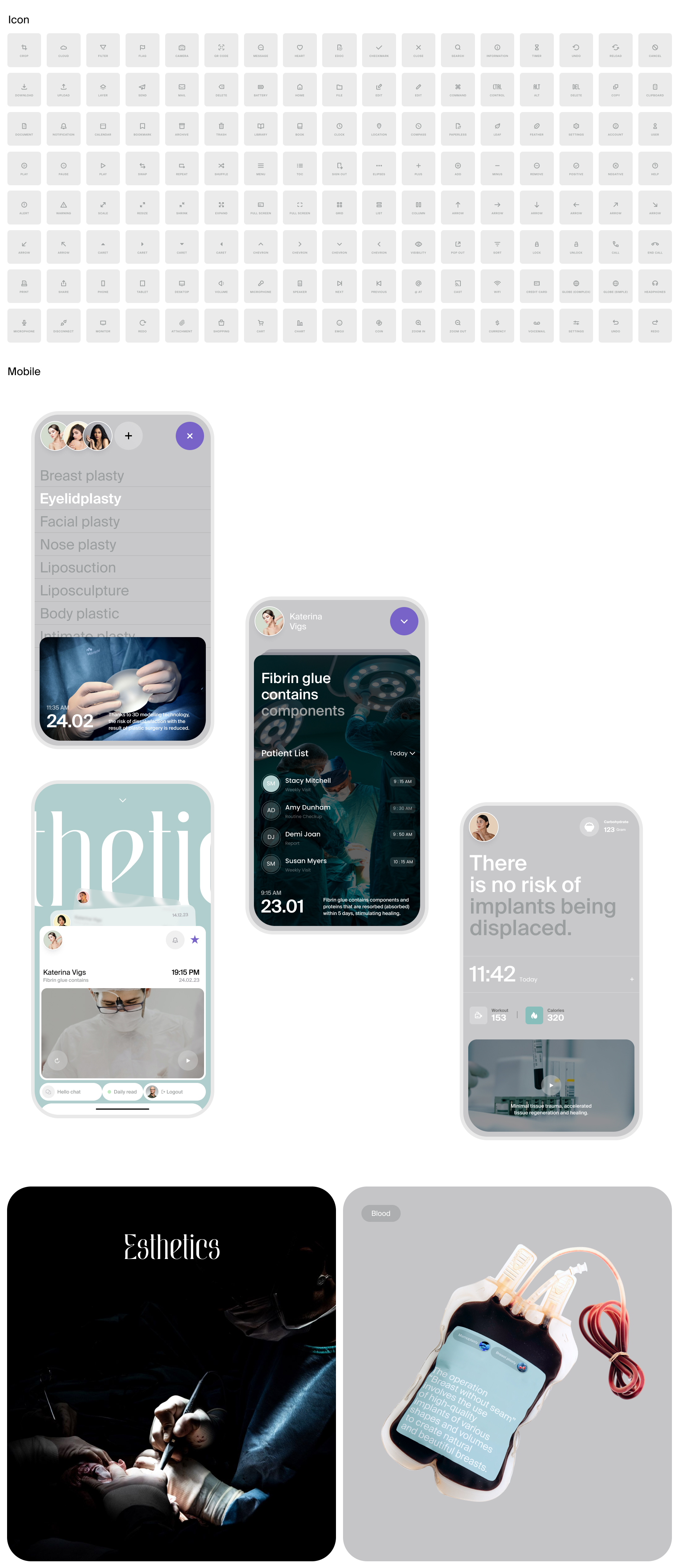 Surgeon / UX UI Design — Изображение №6 — Интерфейсы, Брендинг на Dprofile