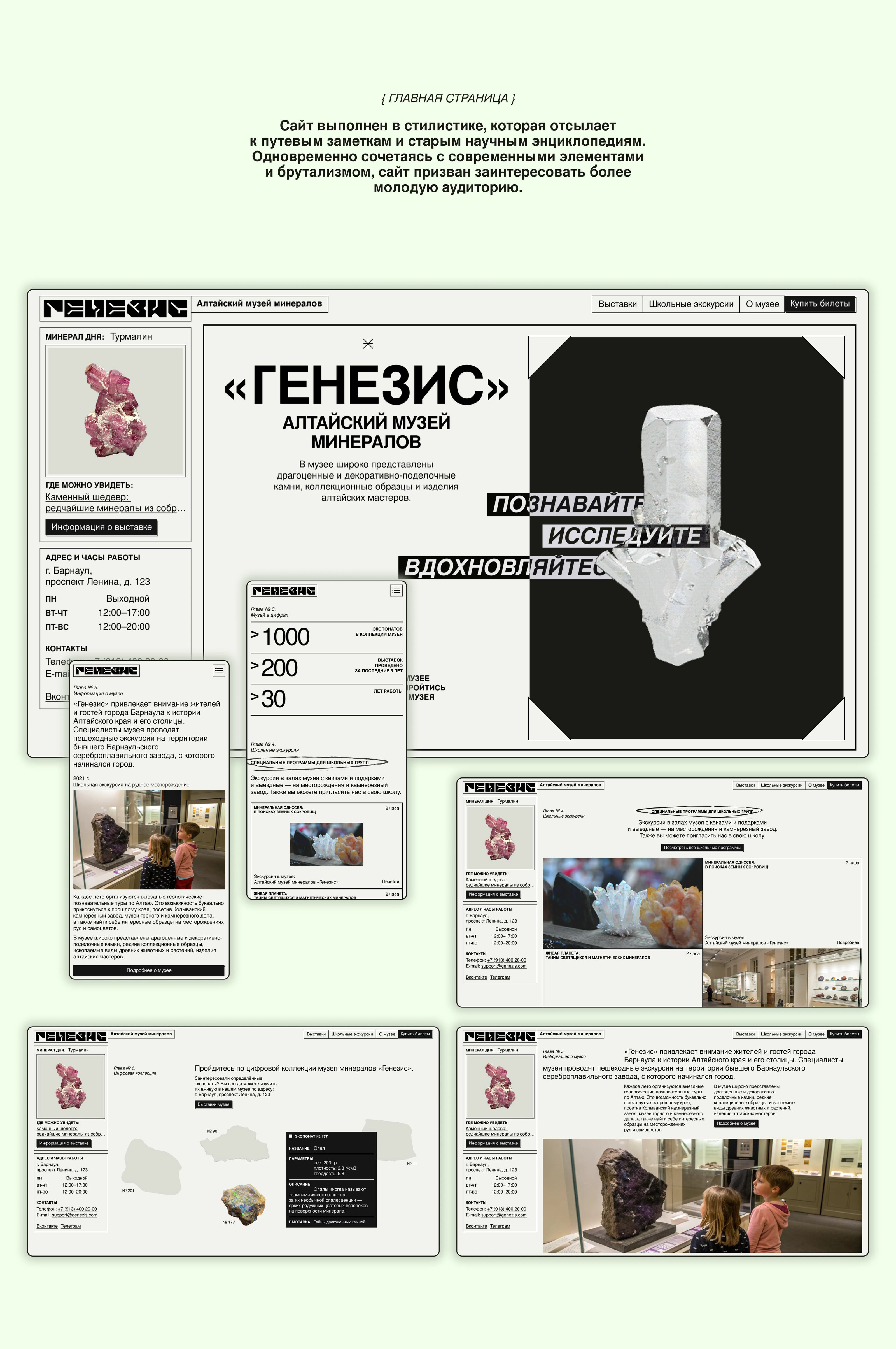Генезис / Website design & Branding — Изображение №4 — Интерфейсы, Анимация на Dprofile
