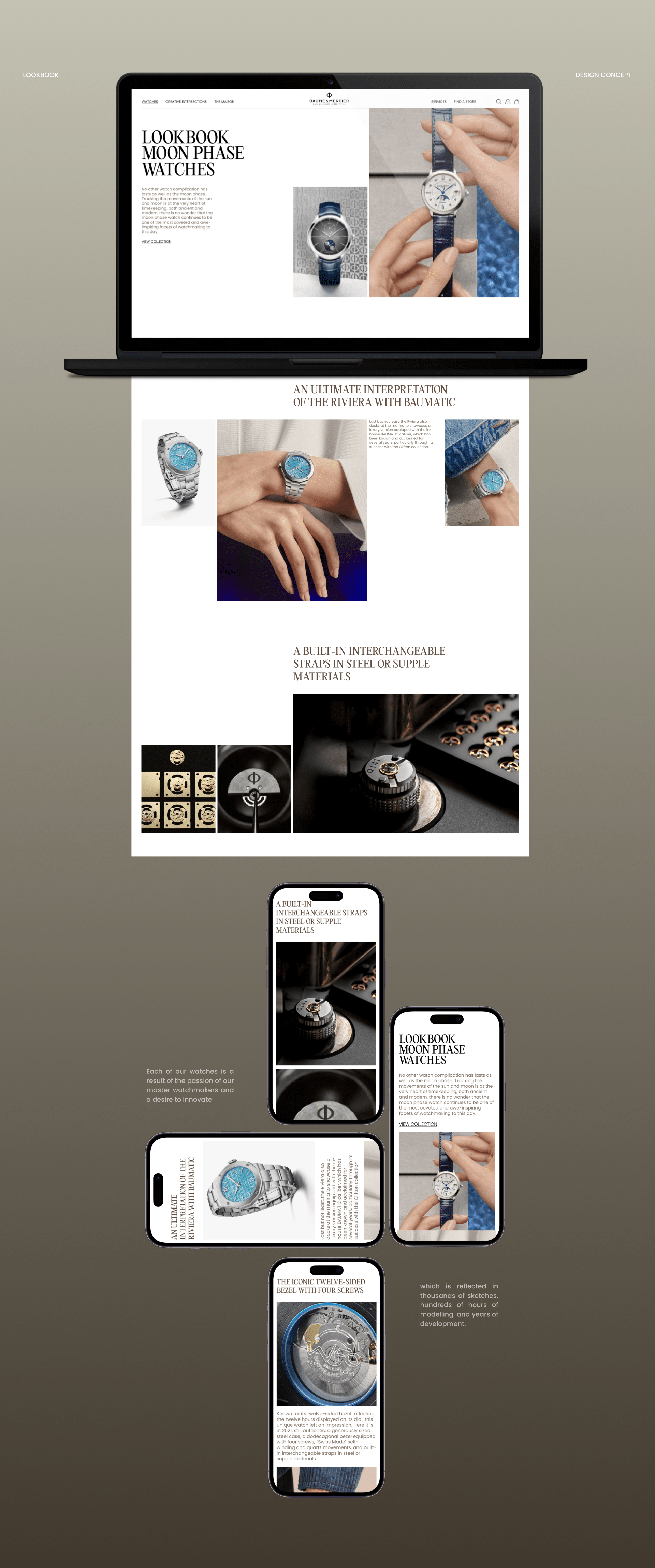 Baume et Mercier. Redesign concept e-commerce. — Изображение №8 — Интерфейсы, Маркетинг на Dprofile