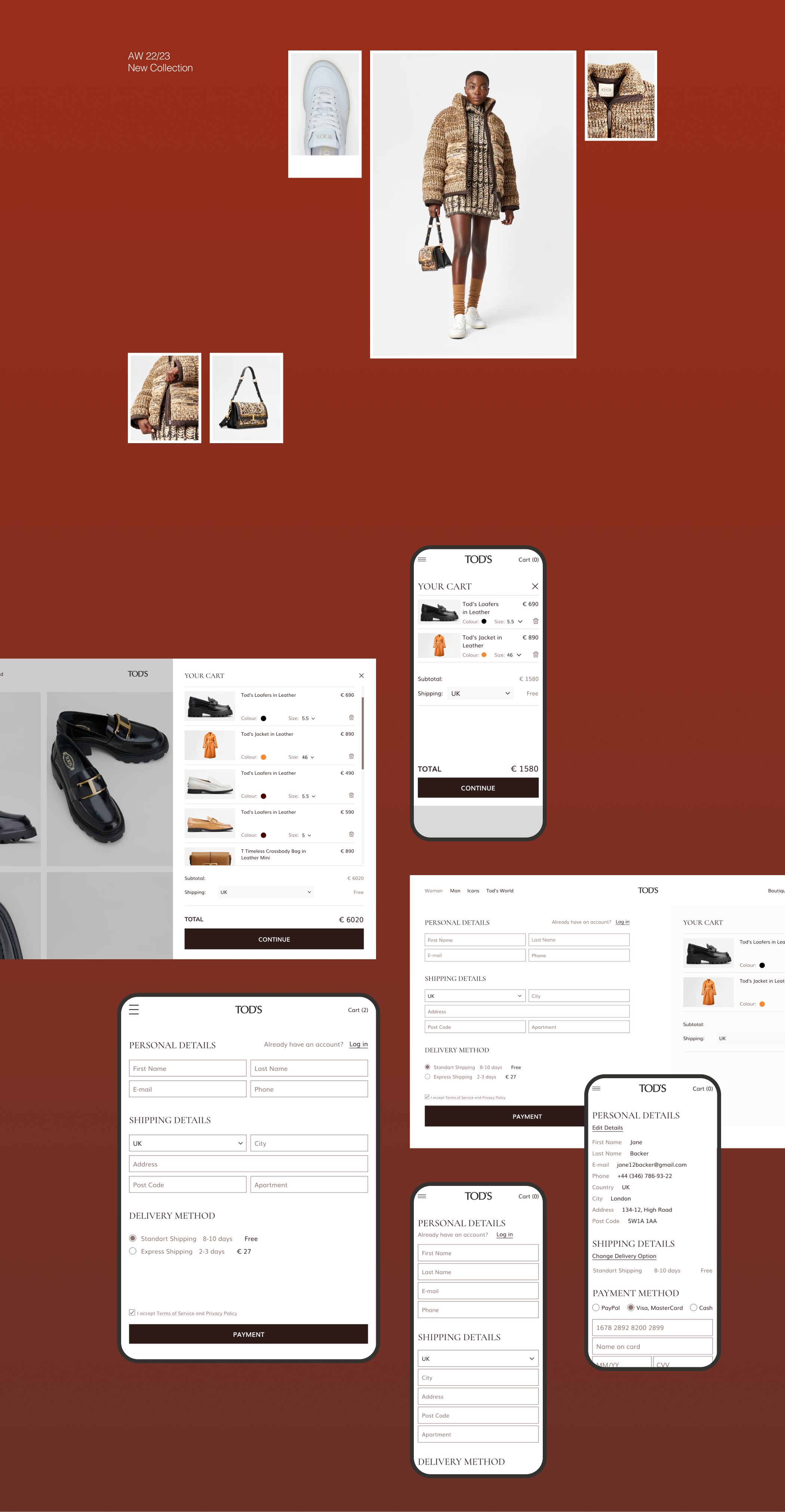 TOD'S - E-commerce redesign — Изображение №8 — Интерфейсы на Dprofile