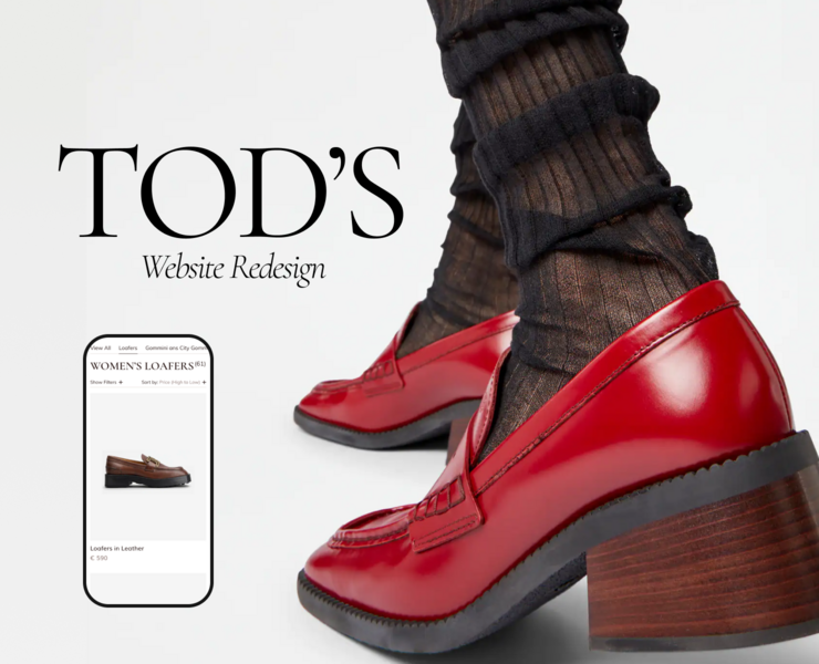 TOD'S - E-commerce redesign — Интерфейсы на Dprofile