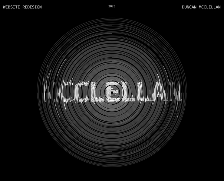 Duncan McClellan Art Gallery - Website redesign — Интерфейсы на Dprofile