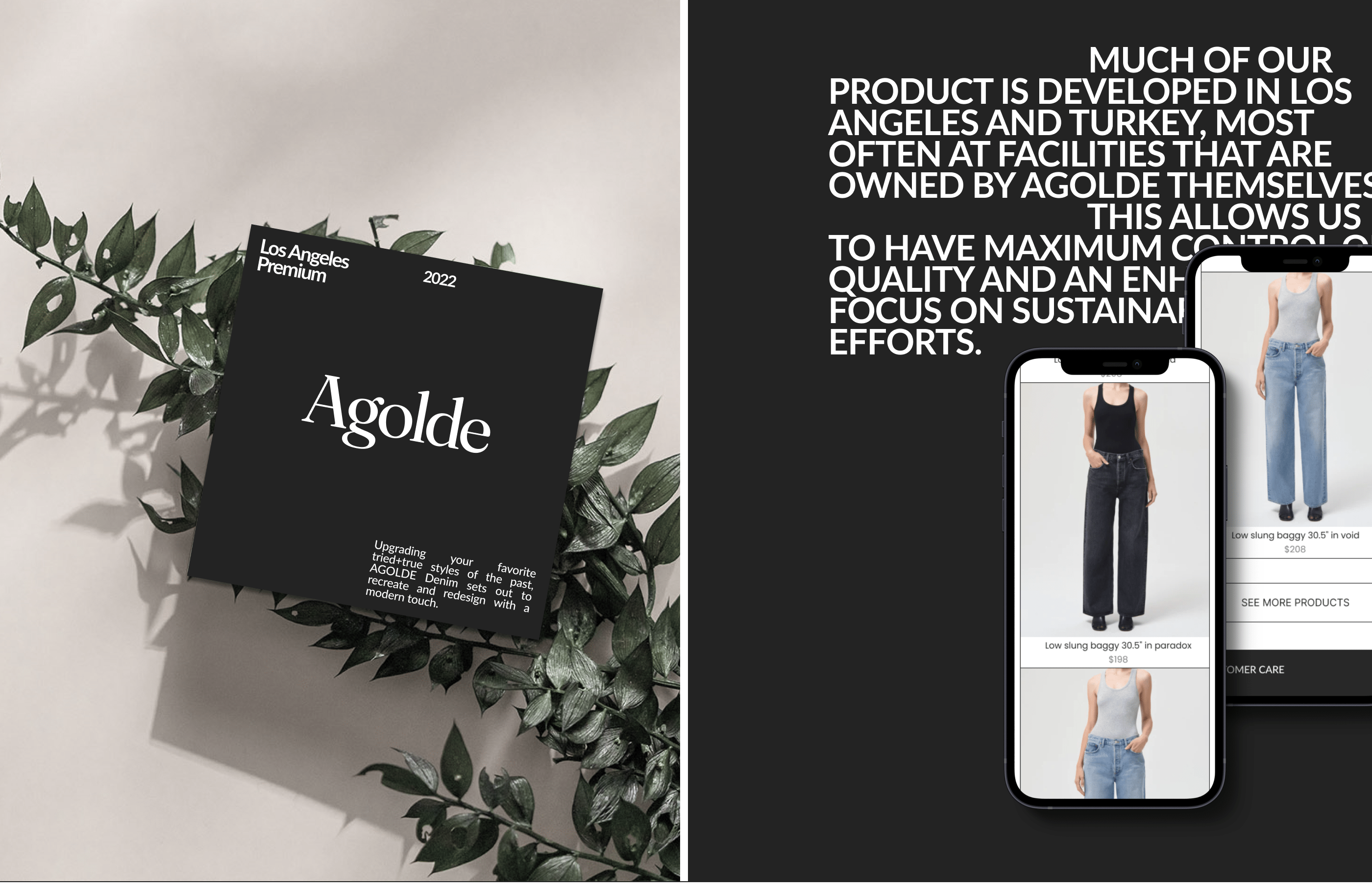 Agolde e-commerce redesign — Изображение №5 — Интерфейсы, Маркетинг на Dprofile