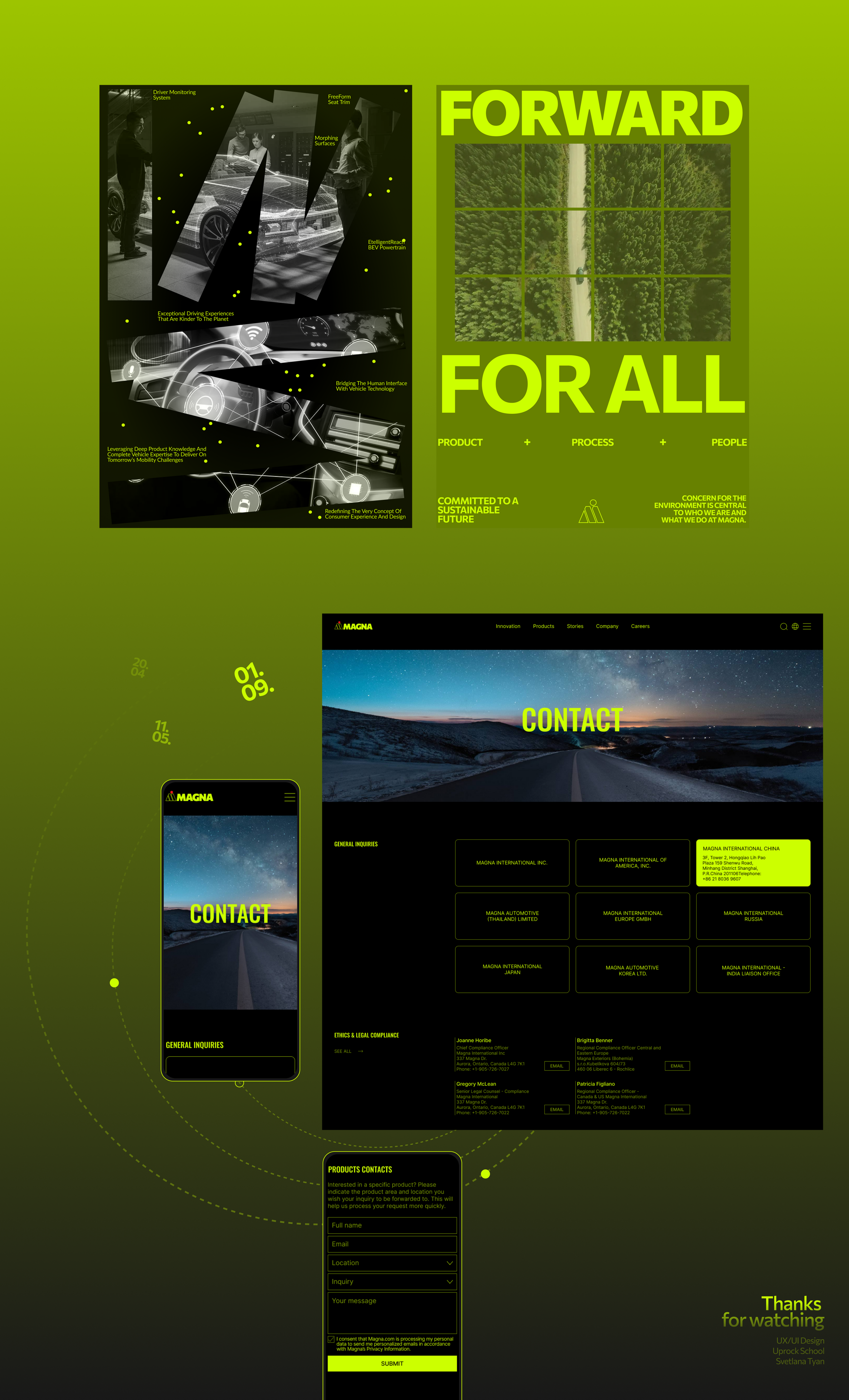Magna Inc corporate redesign — Изображение №9 — Интерфейсы, Брендинг на Dprofile