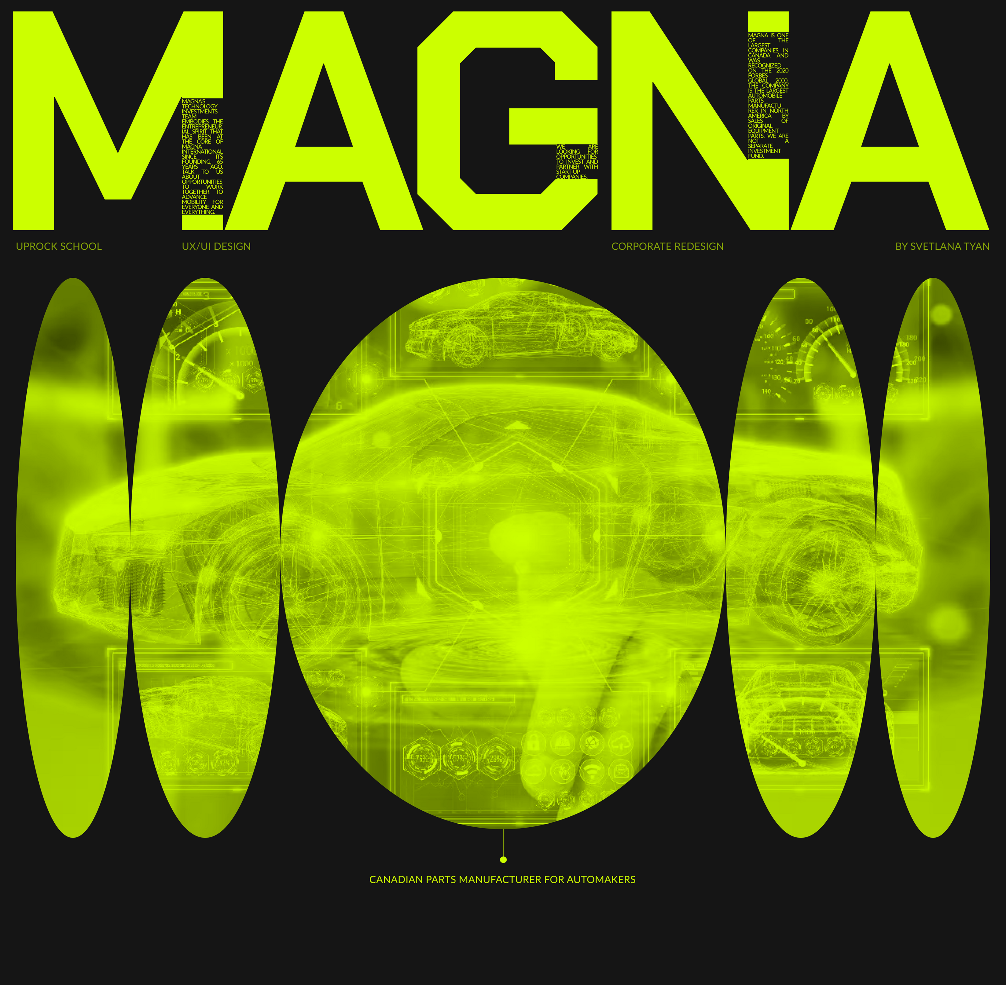 Magna Inc corporate redesign — Изображение №1 — Интерфейсы, Брендинг на Dprofile
