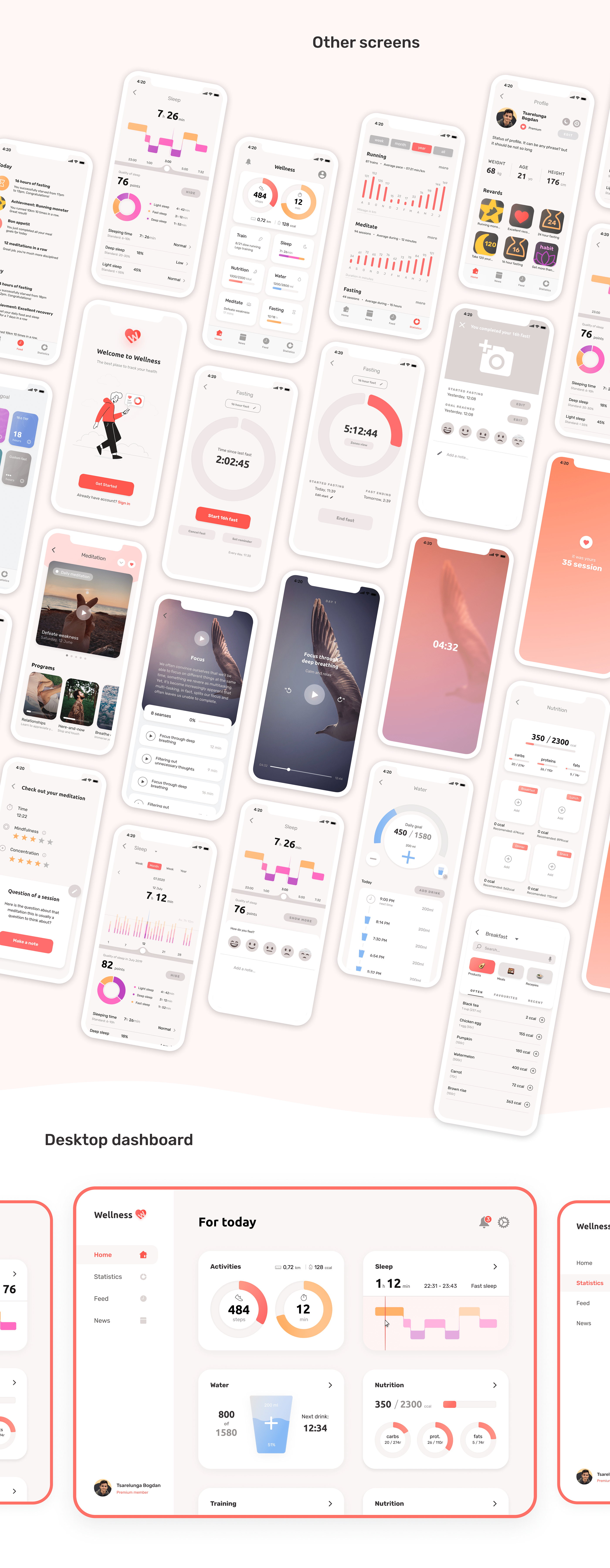 The future of health trackers — Изображение №5 — Интерфейсы, Брендинг на Dprofile