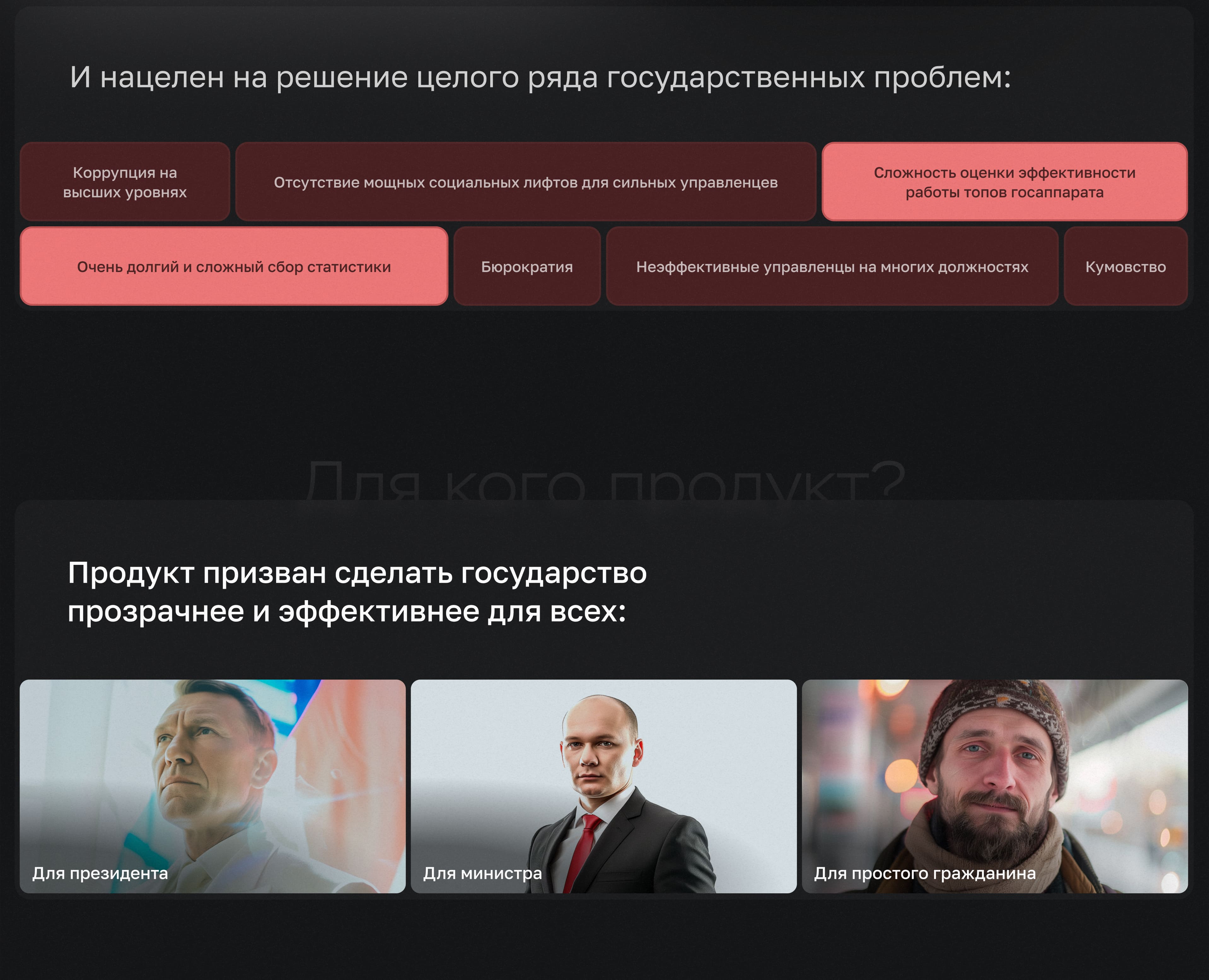 РусМонитор: Управление государством — Изображение №3 — Интерфейсы, Брендинг на Dprofile