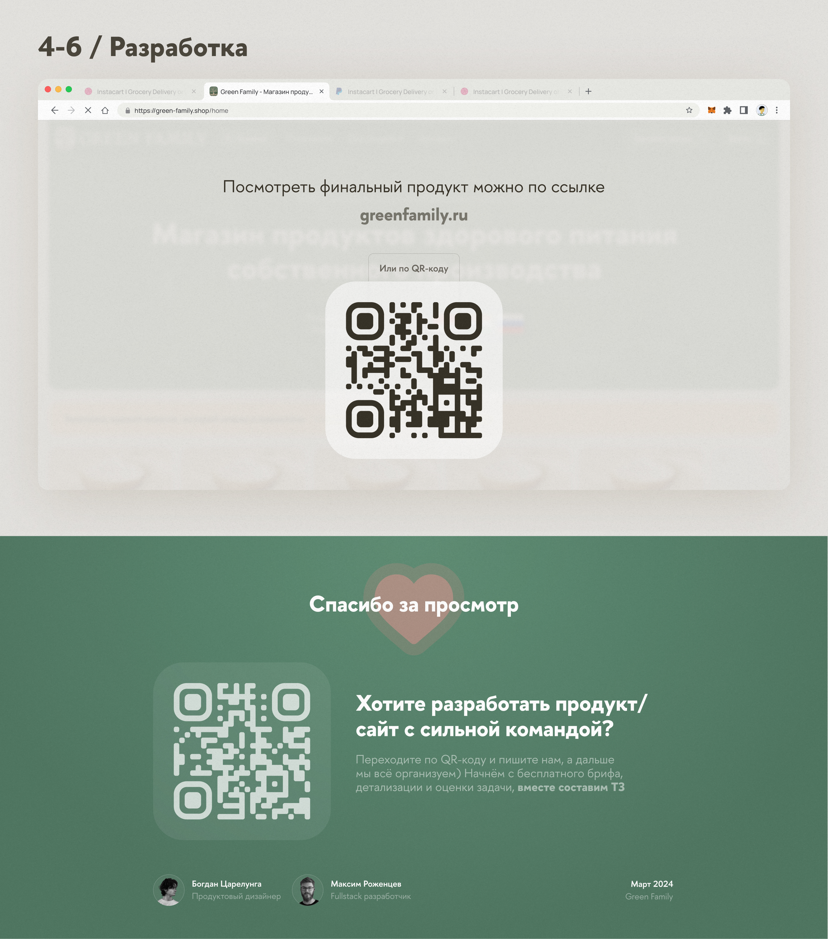 Кастомный интернет-магазин с нуля для Green Family — Изображение №9 — Интерфейсы, Брендинг на Dprofile