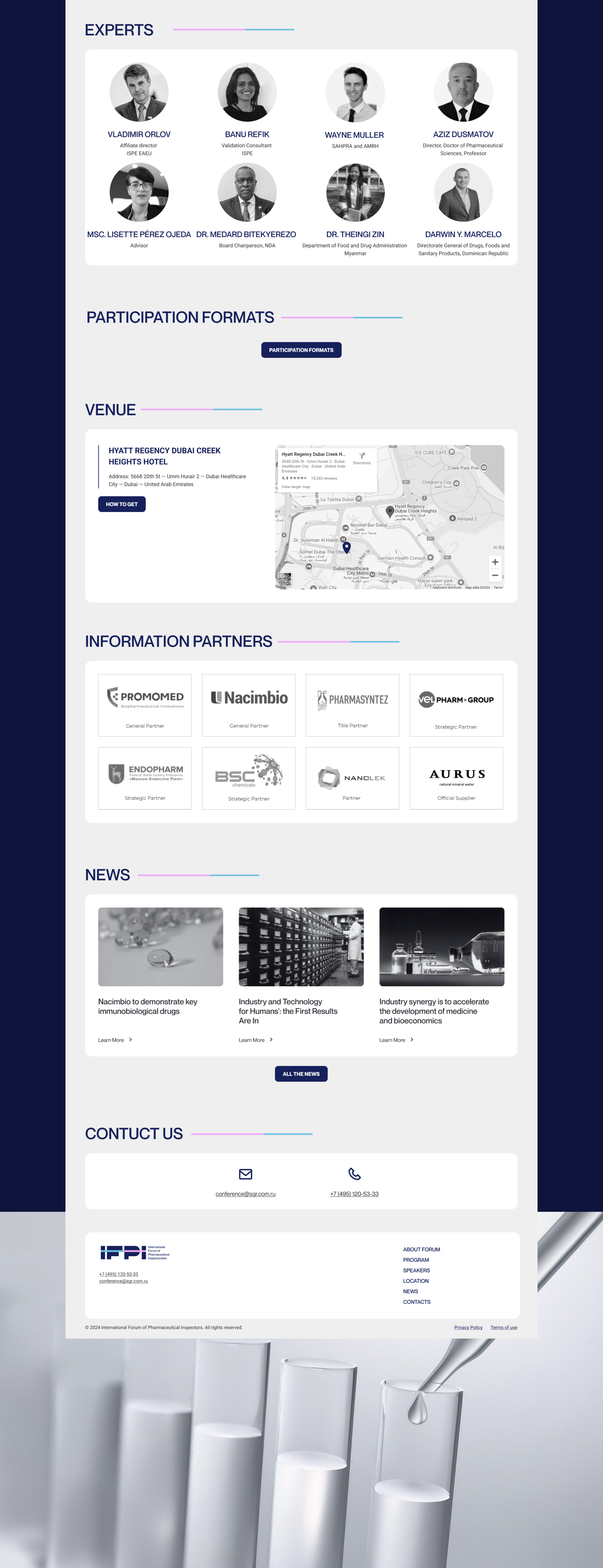 International Forum of Pharmaceutical Inspectorates — Изображение №2 — Интерфейсы, Графика на Dprofile