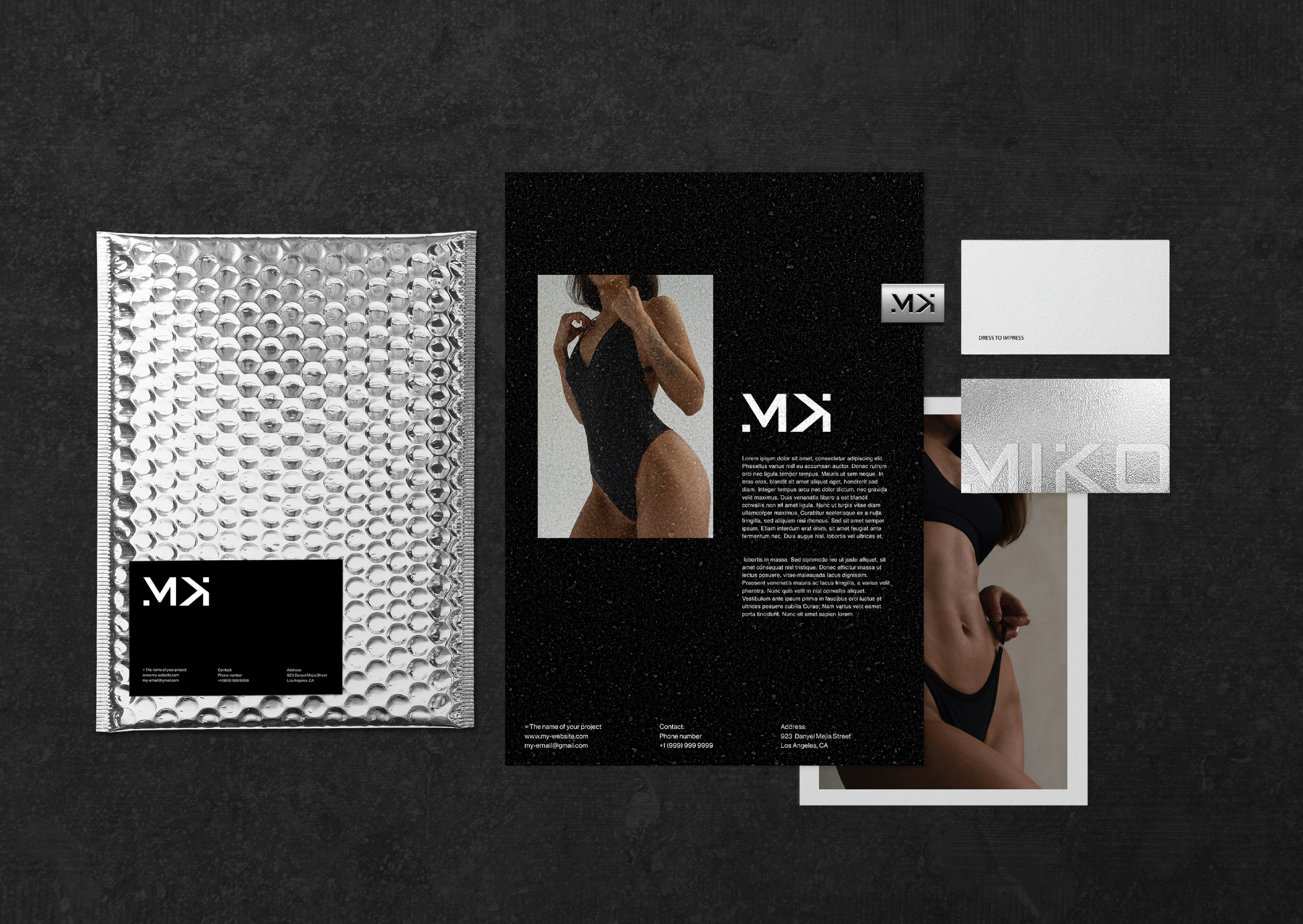 Логотип / Фирменный стиль / бренд одежды MIKO — Изображение №17 — Брендинг на Dprofile