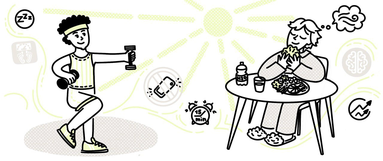 Иллюстрации для онлайн-рассылки "Focus and Simplicity" — Изображение №7 — Иллюстрация, Графика на Dprofile