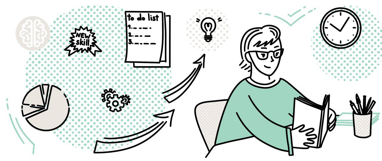 Иллюстрации для онлайн-рассылки "Focus and Simplicity" — Изображение №2 — Иллюстрация, Графика на Dprofile