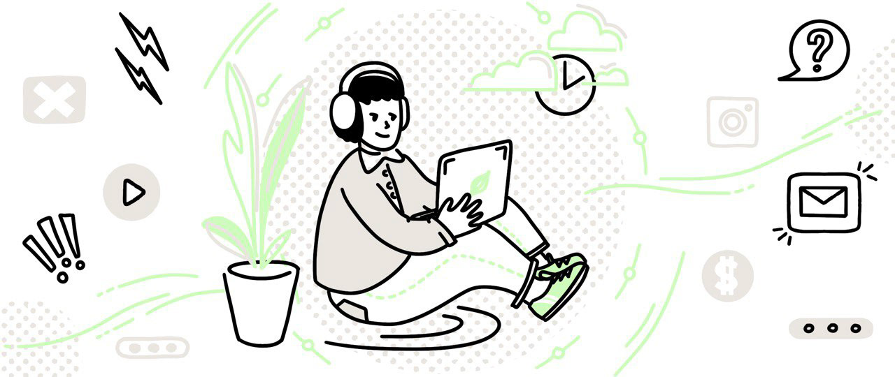 Иллюстрации для онлайн-рассылки "Focus and Simplicity" — Изображение №4 — Иллюстрация, Графика на Dprofile