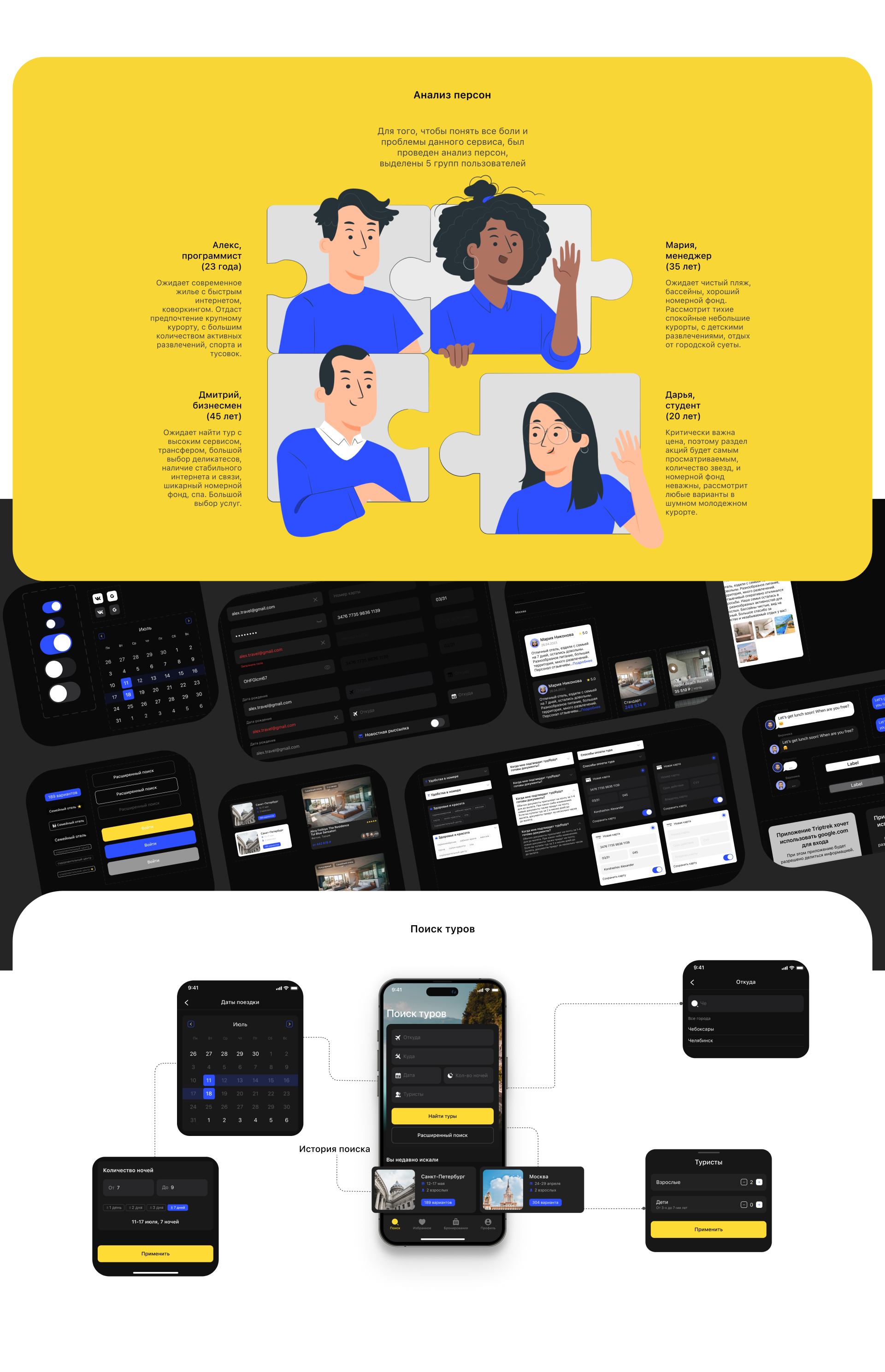 Triptrek - Mobile App — Изображение №6 — Интерфейсы на Dprofile