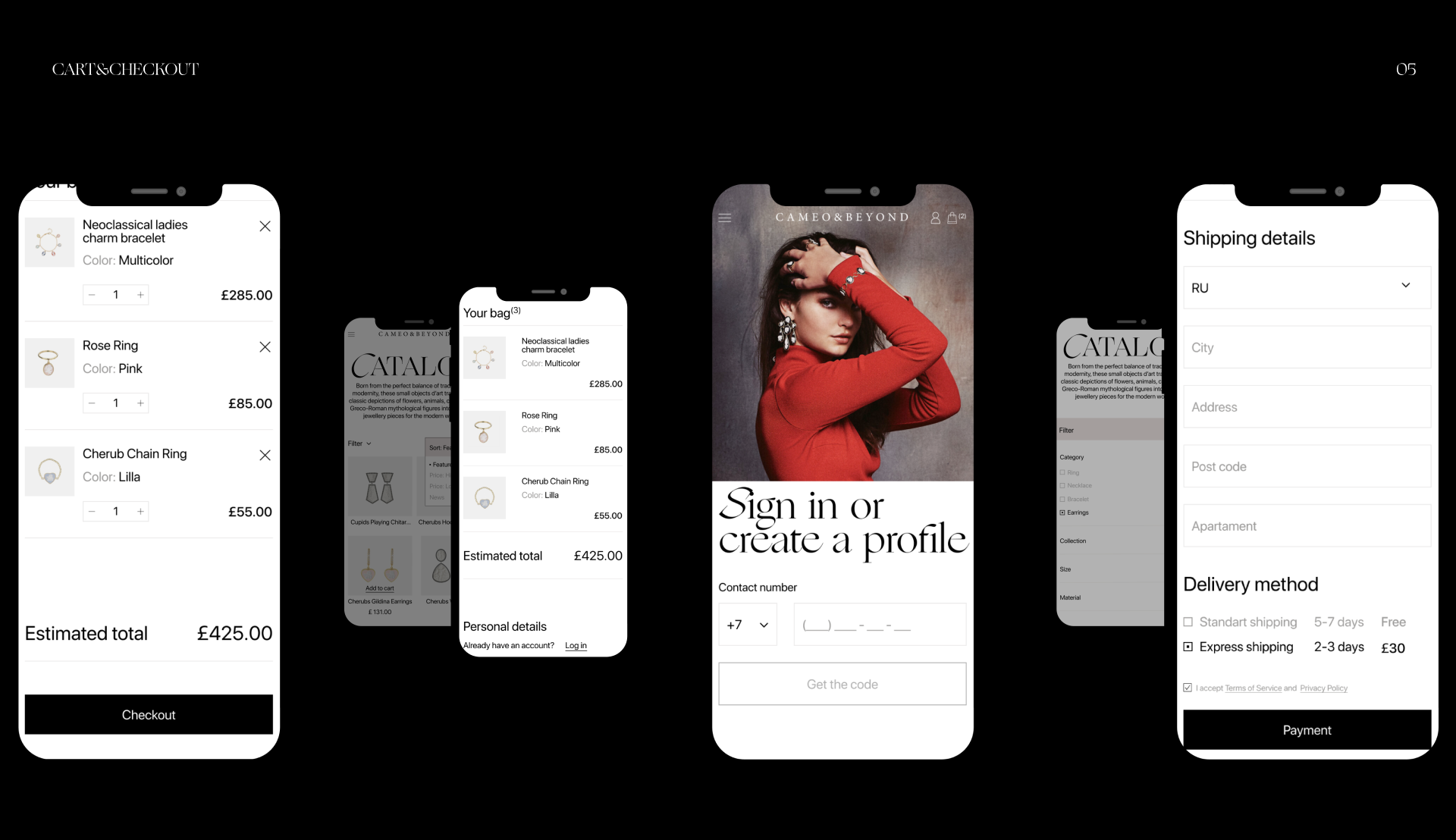 Cameo&Beyond — E-commerce redesign — Изображение №9 — Интерфейсы на Dprofile
