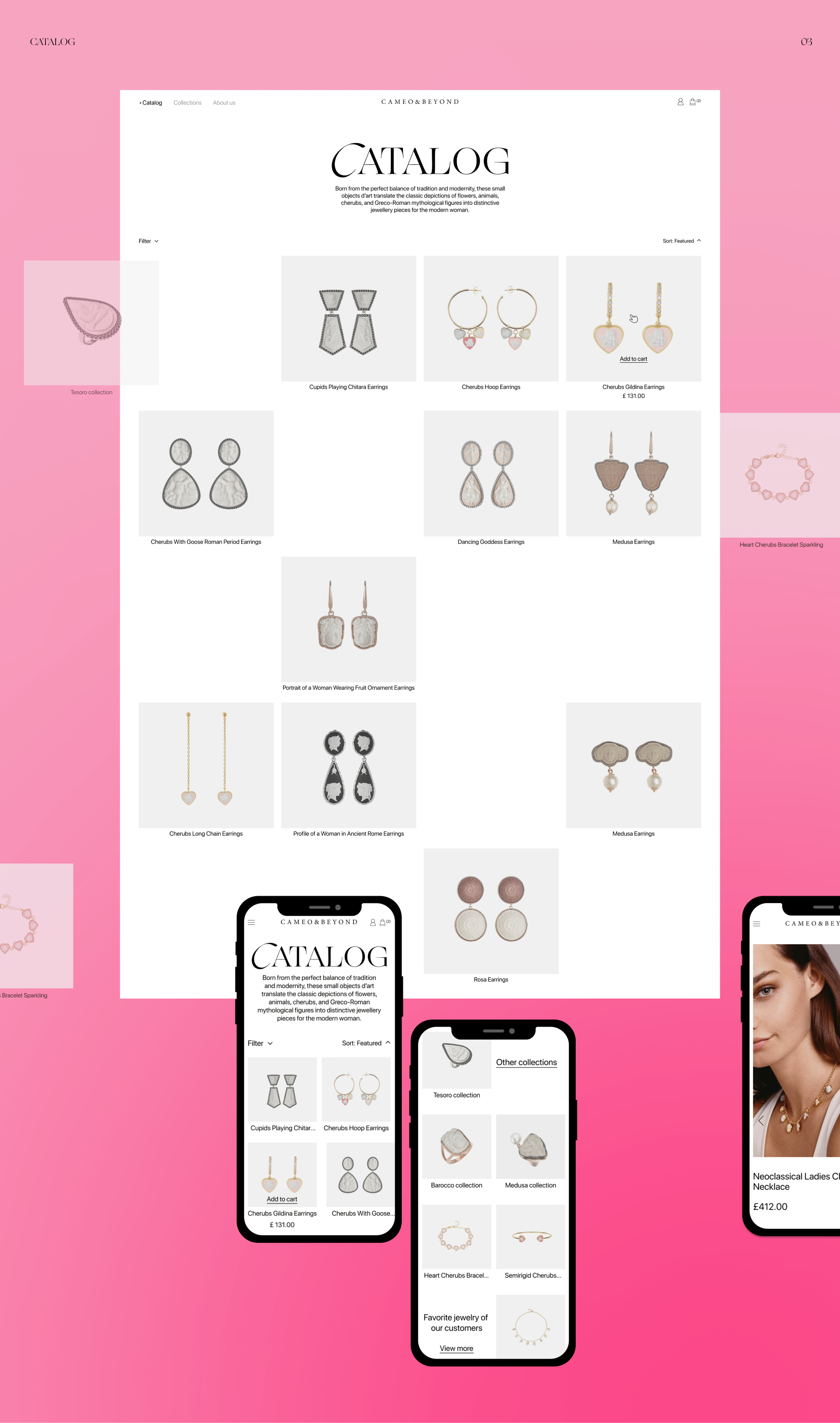 Cameo&Beyond — E-commerce redesign — Изображение №5 — Интерфейсы на Dprofile