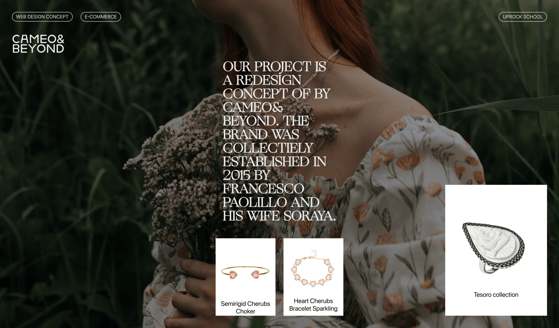 Cameo&Beyond — E-commerce redesign — Изображение №1 — Интерфейсы на Dprofile