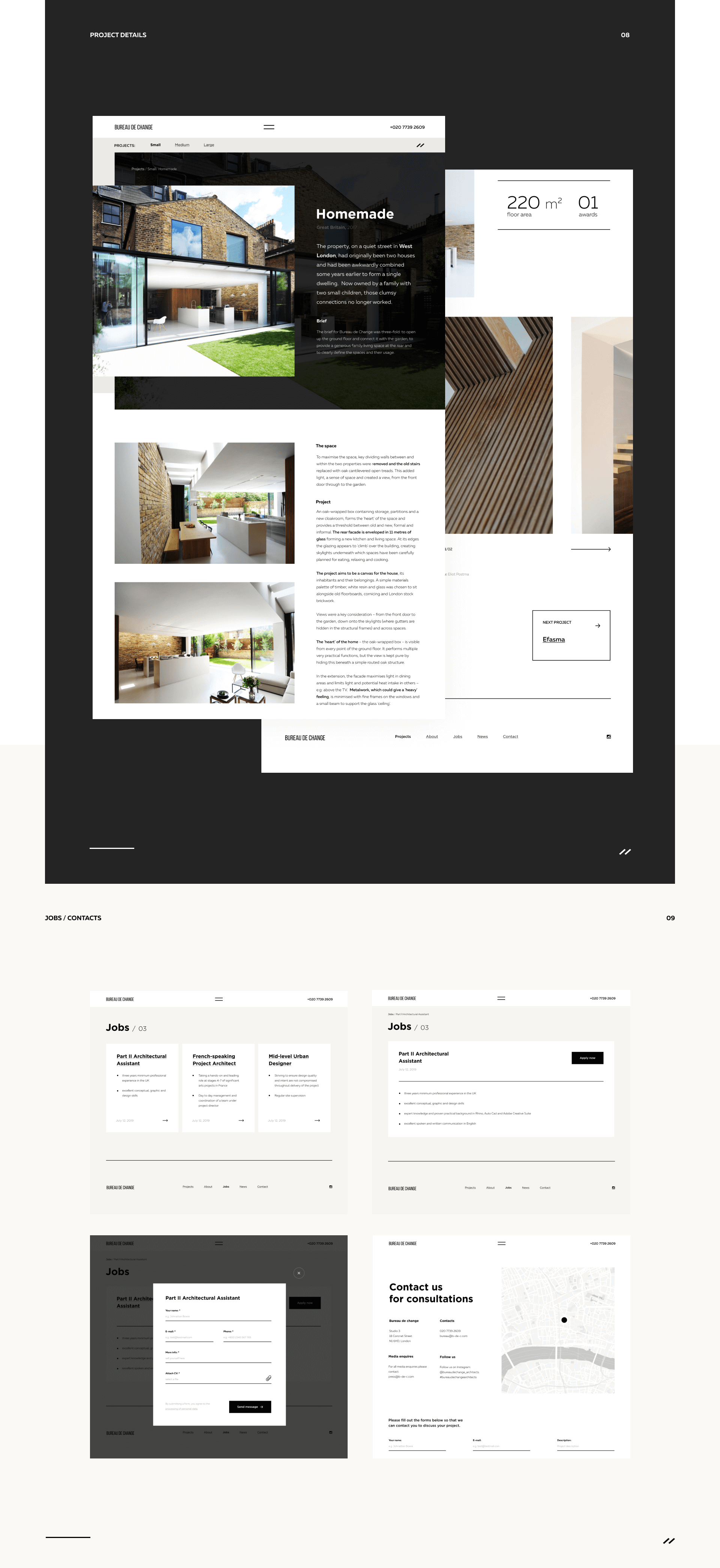 Architecture studio Bureau de Change — Изображение №6 — Интерфейсы на Dprofile