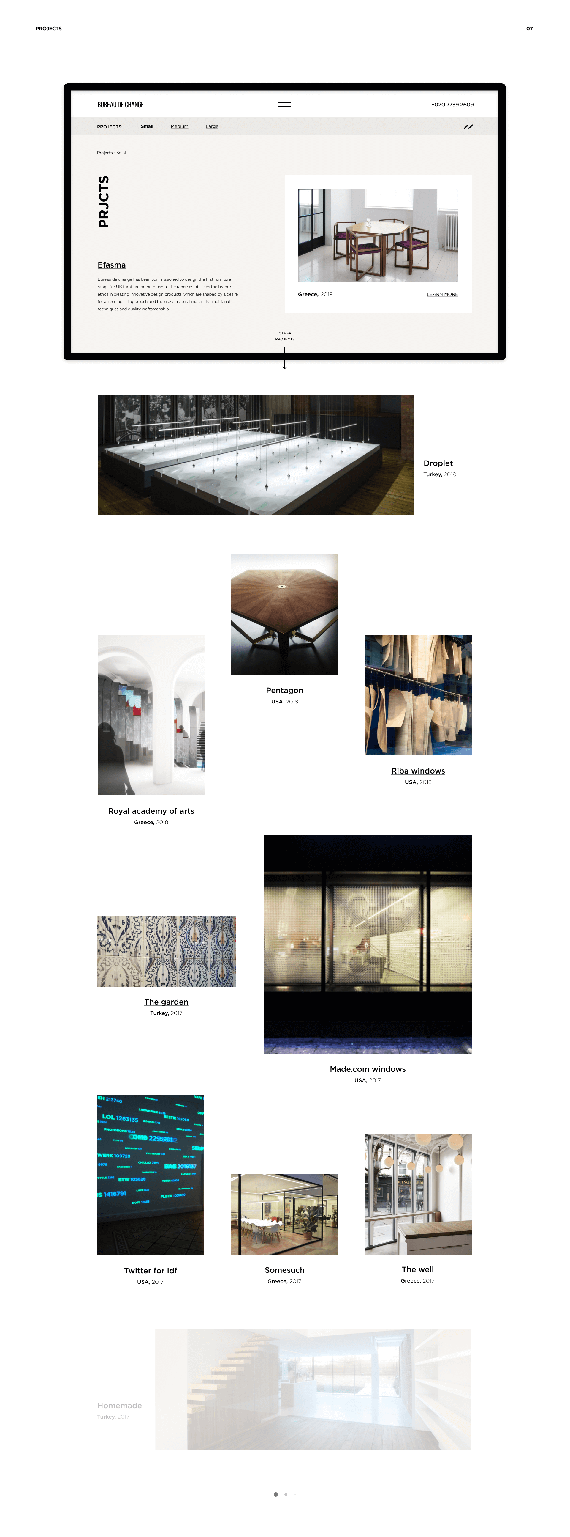 Architecture studio Bureau de Change — Изображение №5 — Интерфейсы на Dprofile