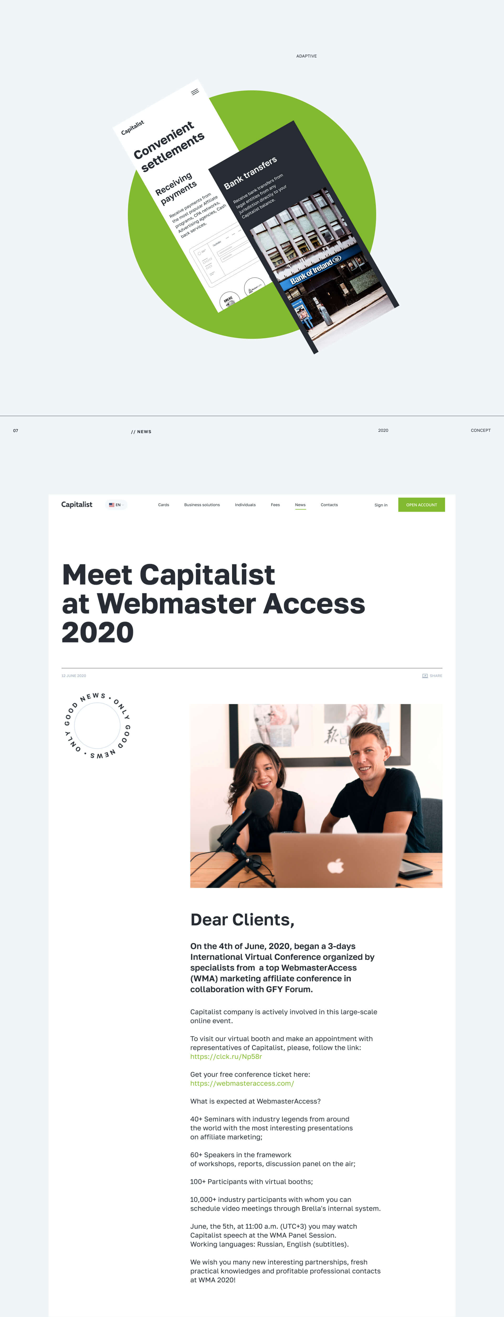 Capitalist redesign concept — Изображение №8 — Интерфейсы на Dprofile