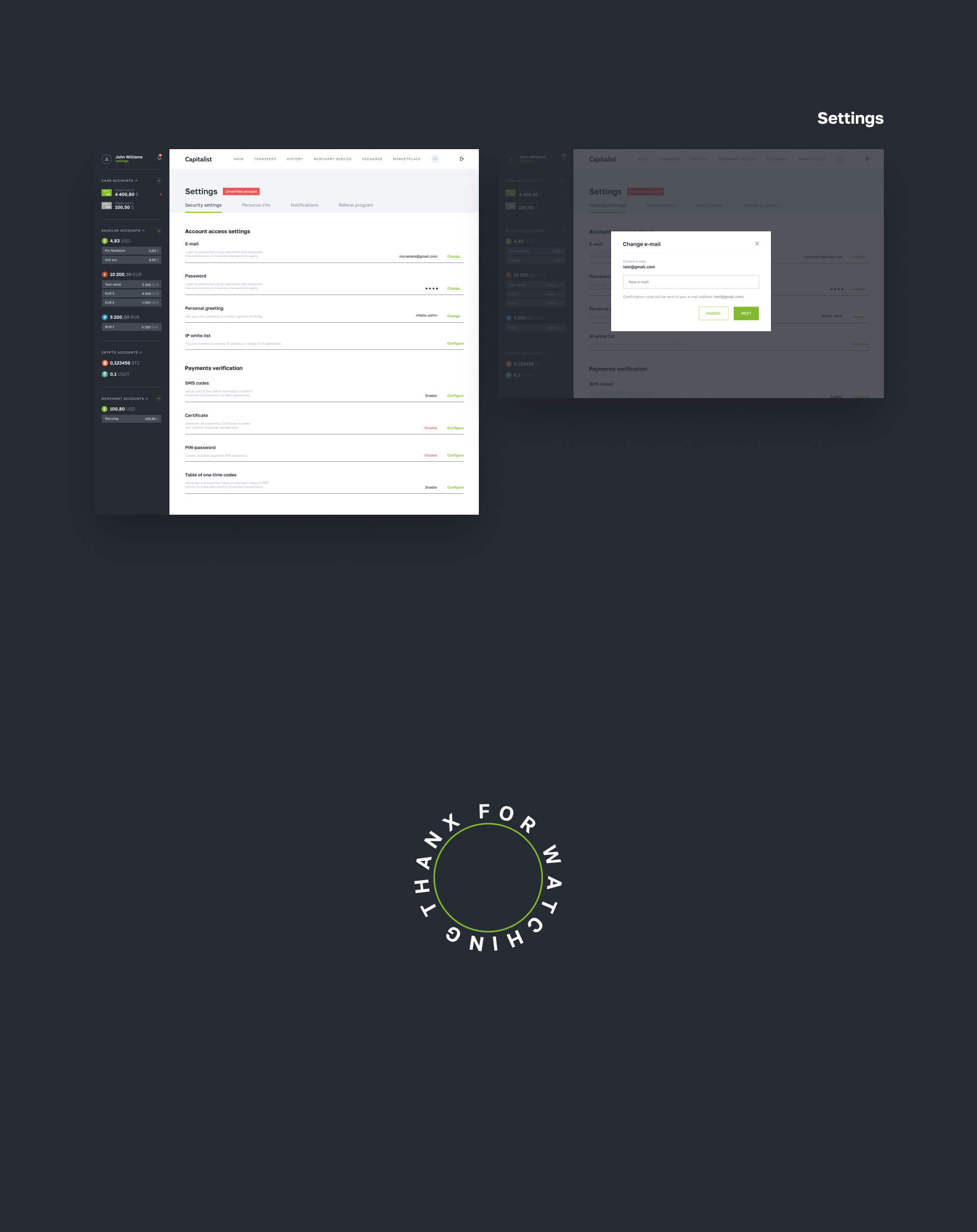 Capitalist redesign concept — Изображение №16 — Интерфейсы на Dprofile