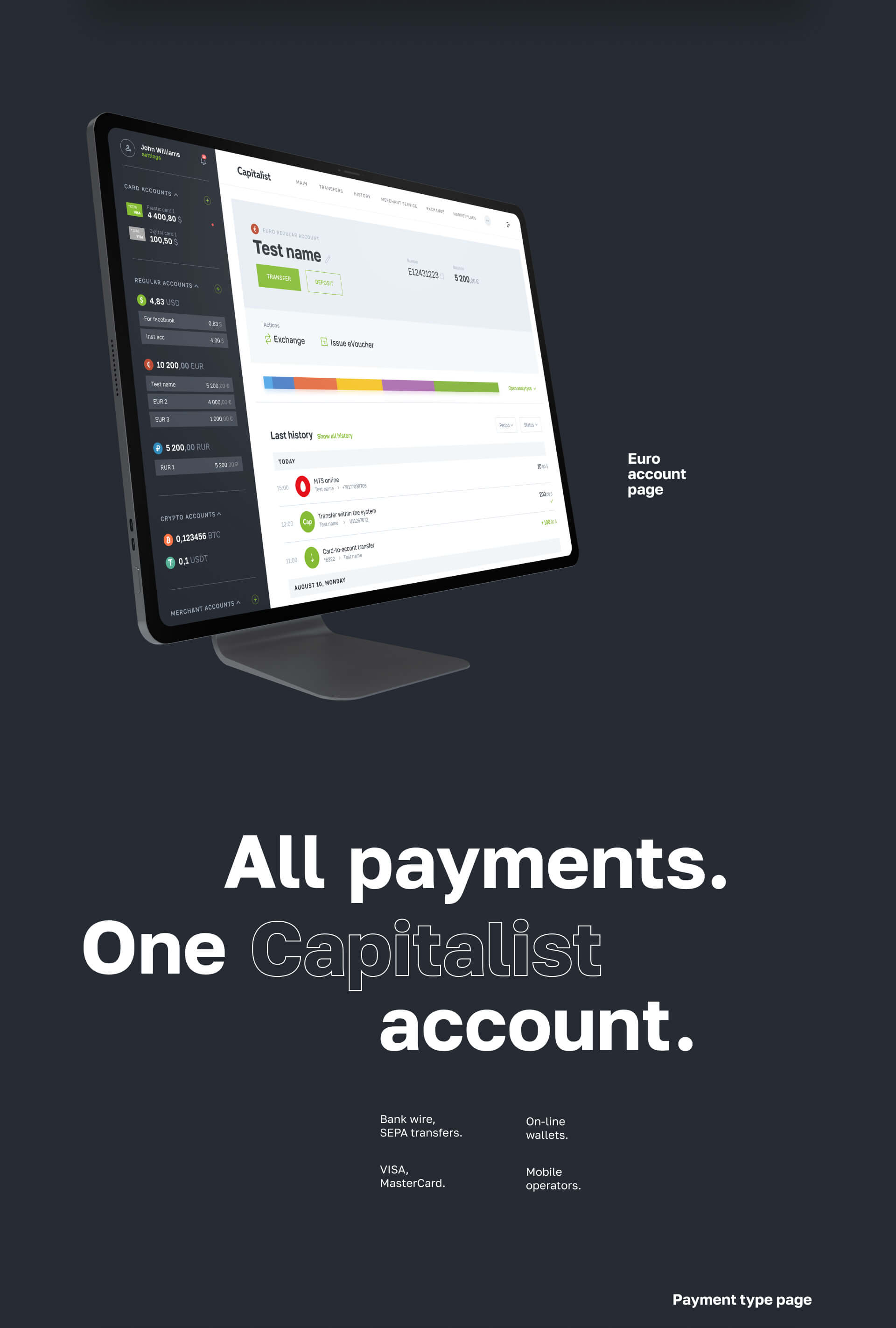 Capitalist redesign concept — Изображение №13 — Интерфейсы на Dprofile