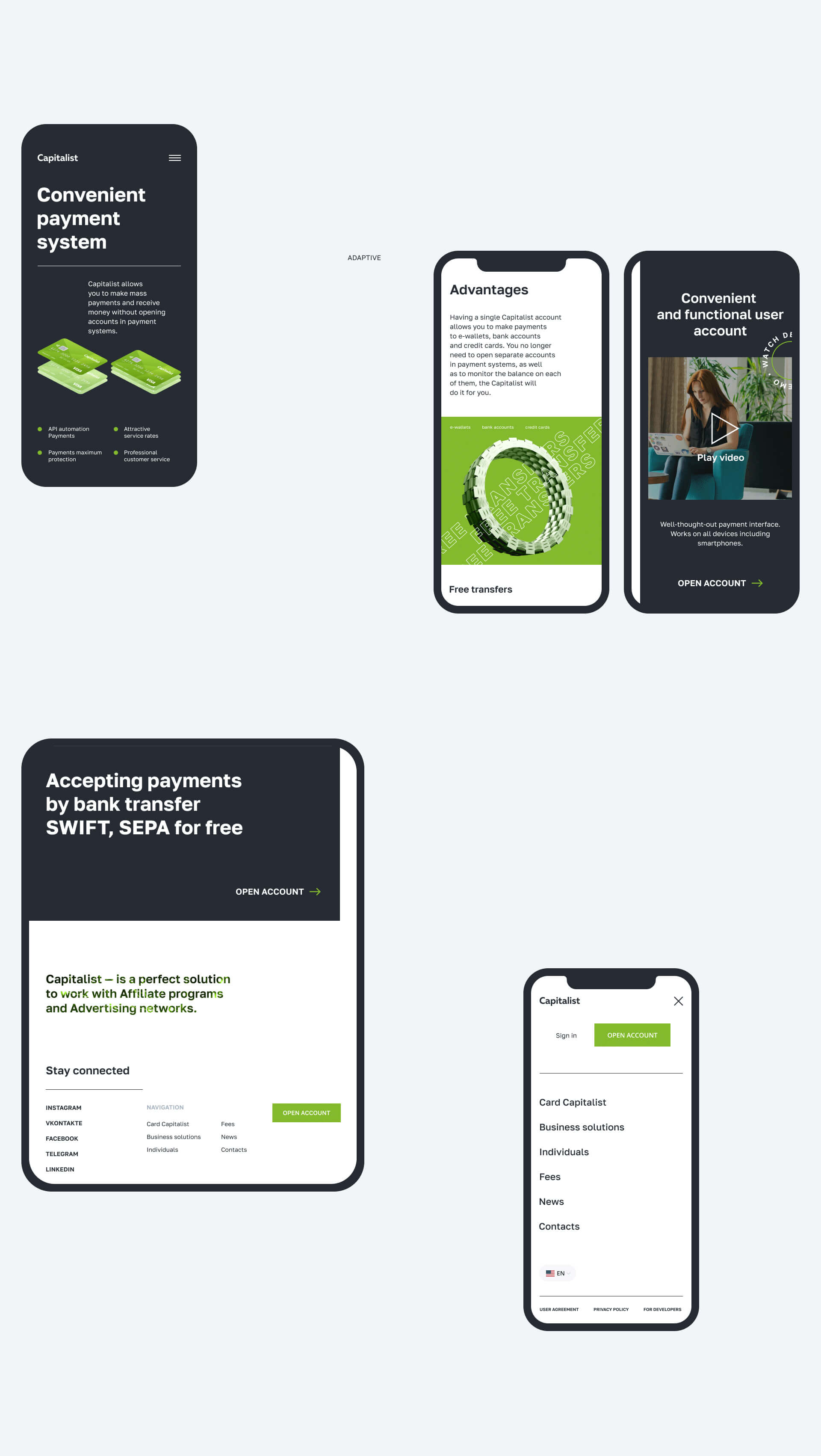 Capitalist redesign concept — Изображение №4 — Интерфейсы на Dprofile