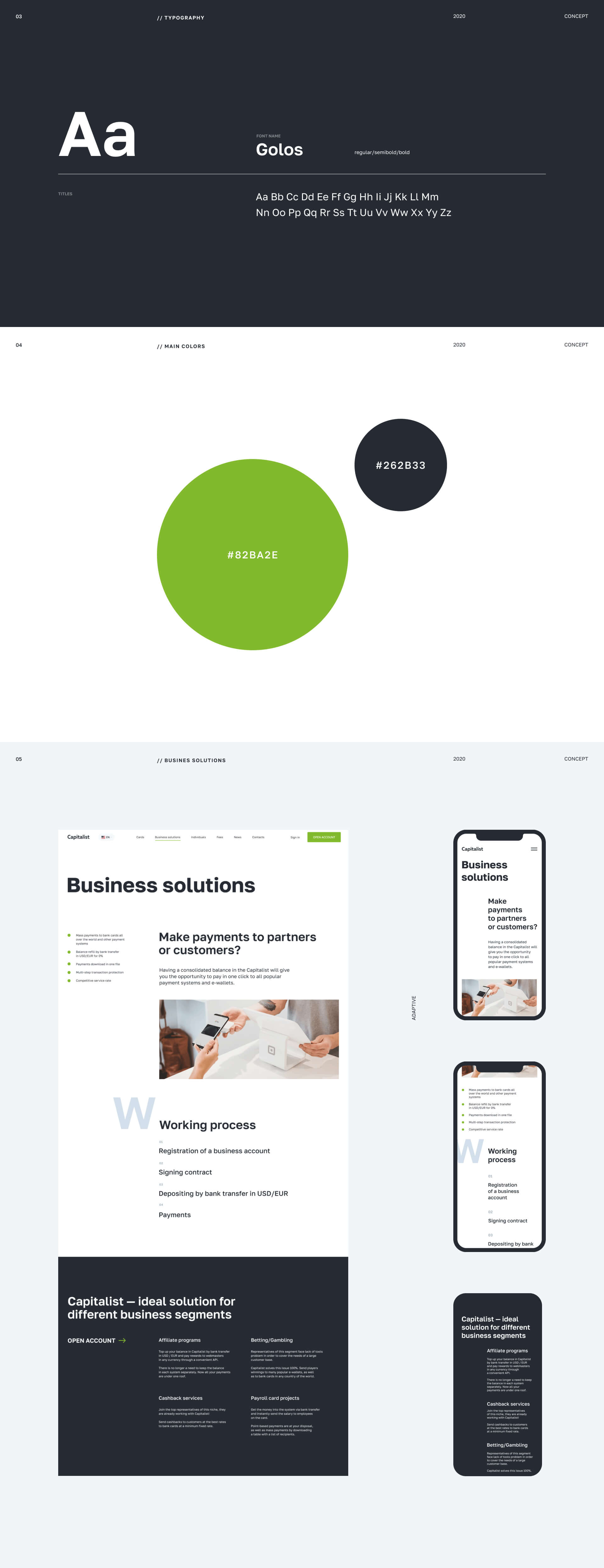 Capitalist redesign concept — Изображение №5 — Интерфейсы на Dprofile