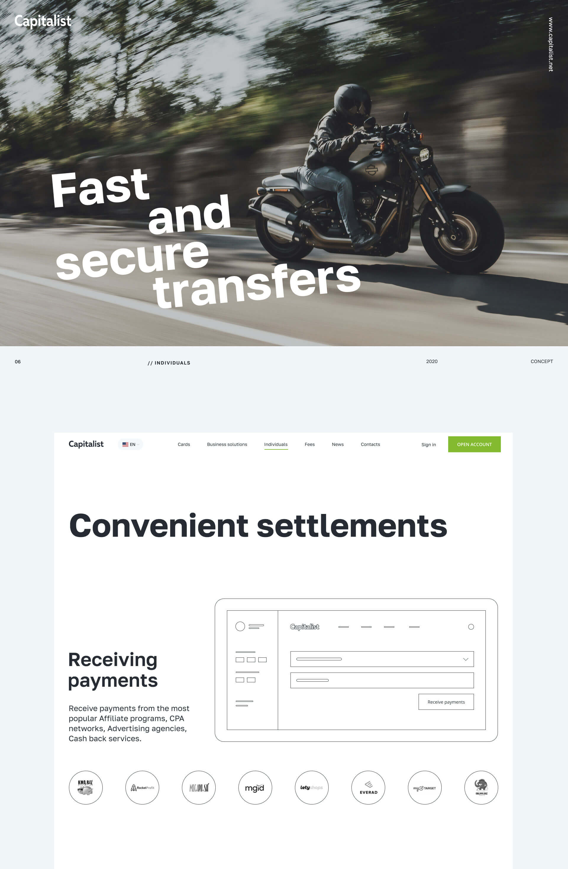 Capitalist redesign concept — Изображение №6 — Интерфейсы на Dprofile