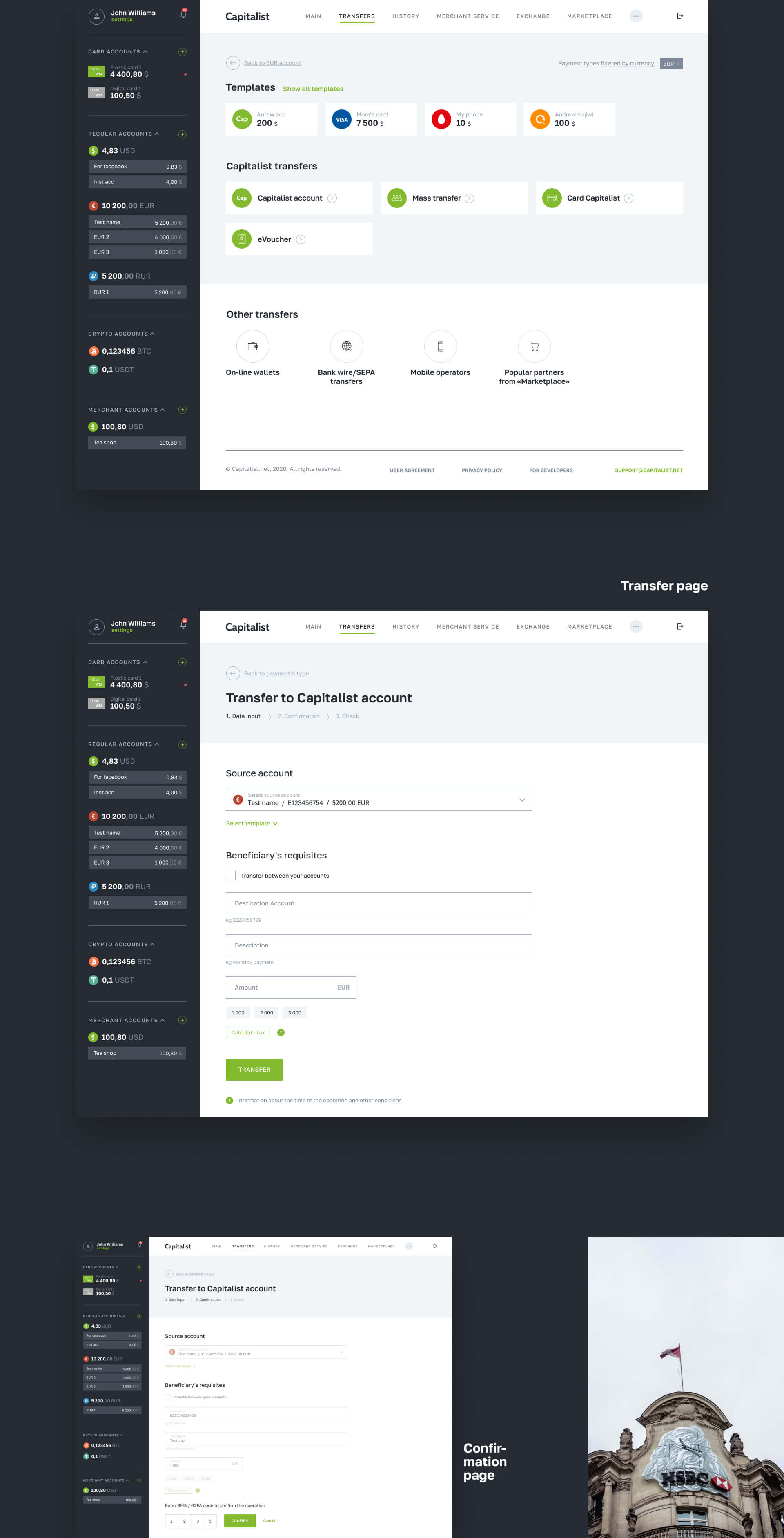 Capitalist redesign concept — Изображение №14 — Интерфейсы на Dprofile