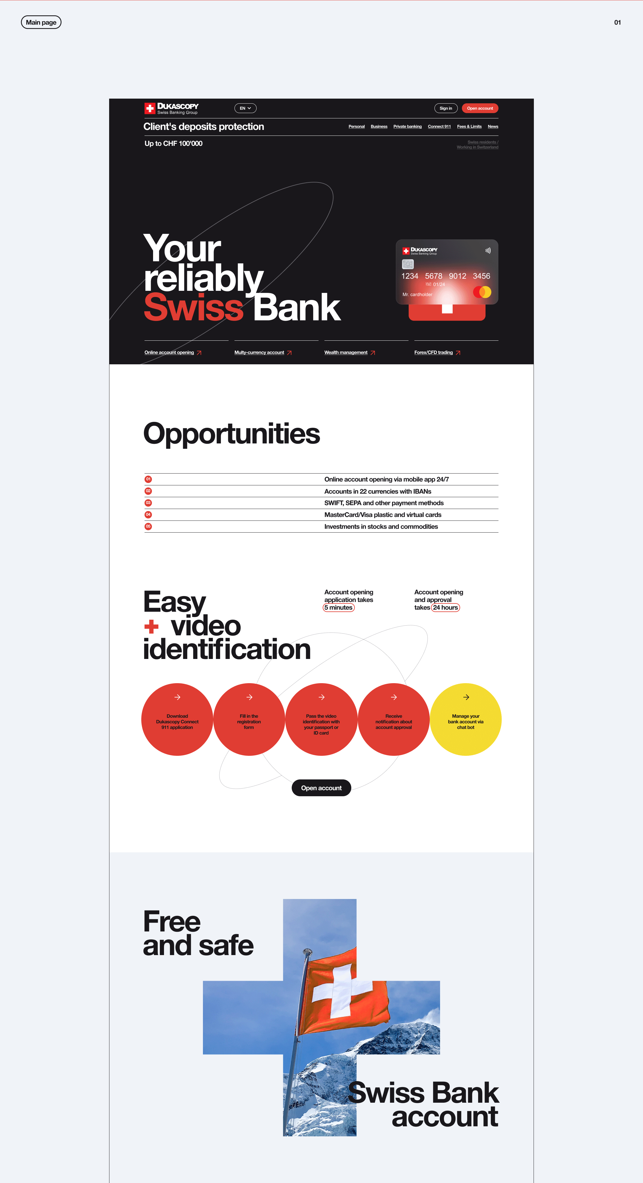 Dukascopy Bank — Изображение №2 — Интерфейсы, Брендинг на Dprofile