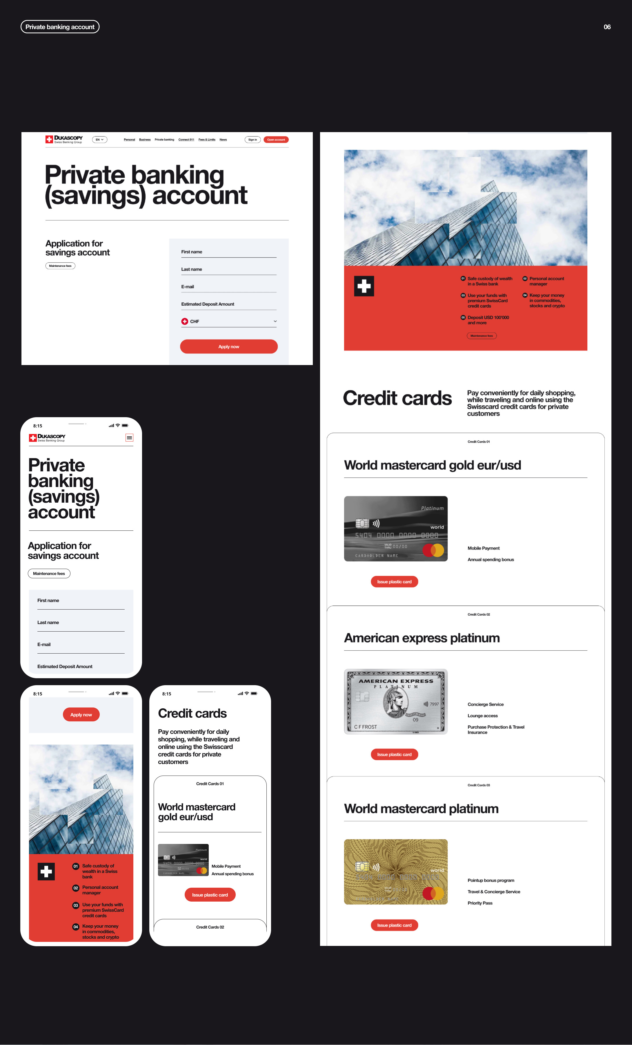 Dukascopy Bank — Изображение №10 — Интерфейсы, Брендинг на Dprofile
