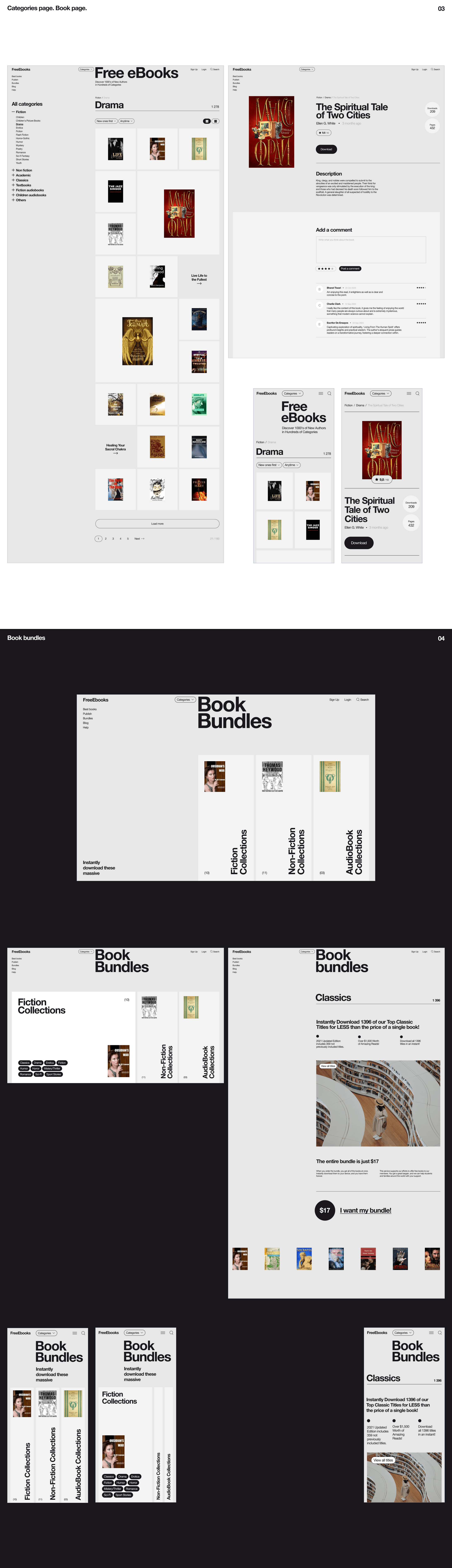 Free eBook Redesign Concept — Изображение №5 — Интерфейсы на Dprofile