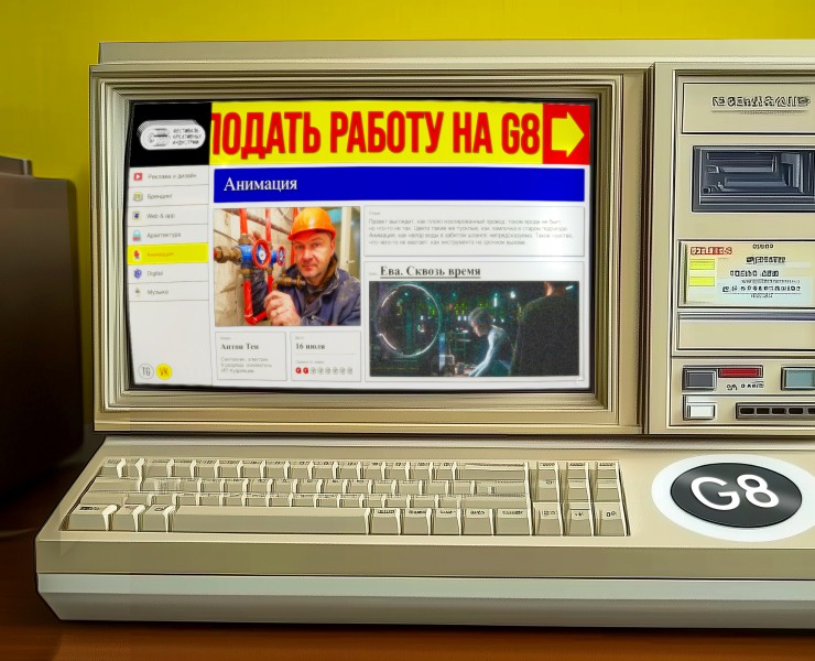 Дизайн сайта РК G8 — Интерфейсы, Графика на Dprofile