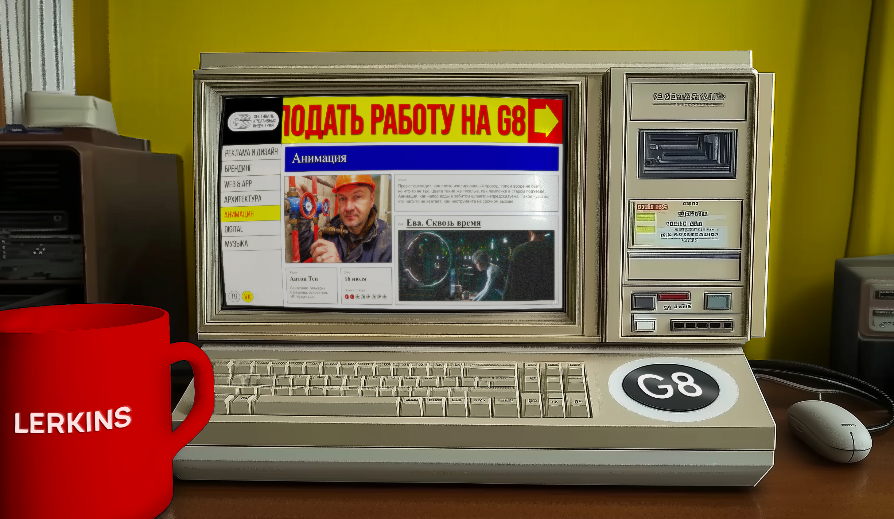 Дизайн сайта РК G8 — Изображение №2 — Интерфейсы, Графика на Dprofile