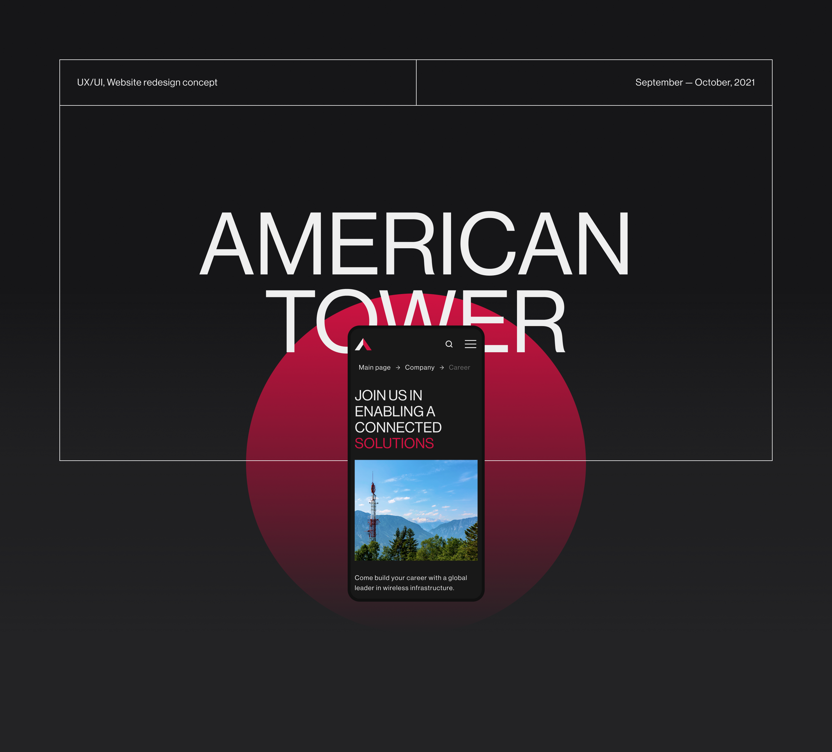 American Tower Corporation — Изображение №1 — Интерфейсы, Анимация на Dprofile