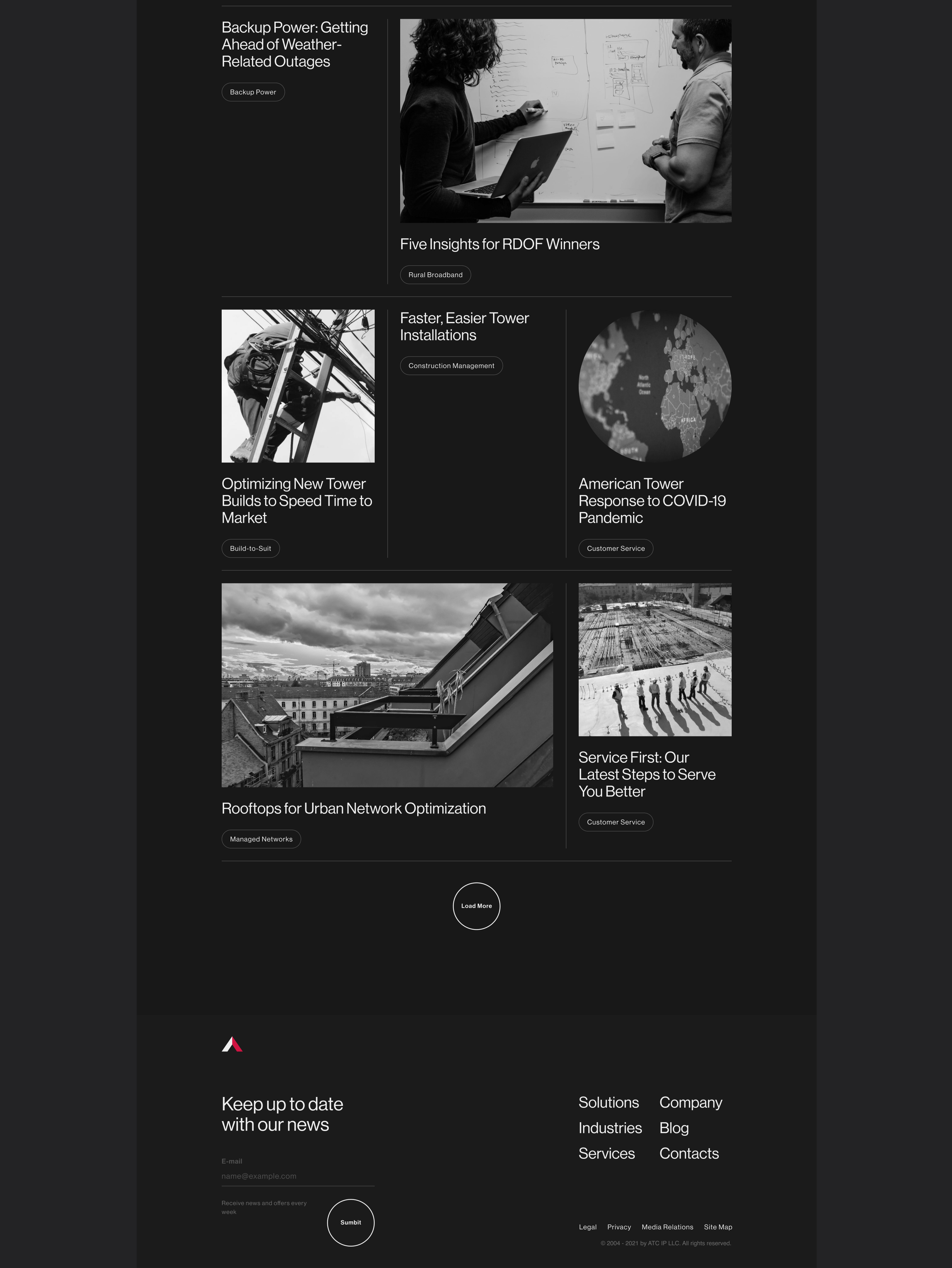 American Tower Corporation — Изображение №33 — Интерфейсы, Анимация на Dprofile