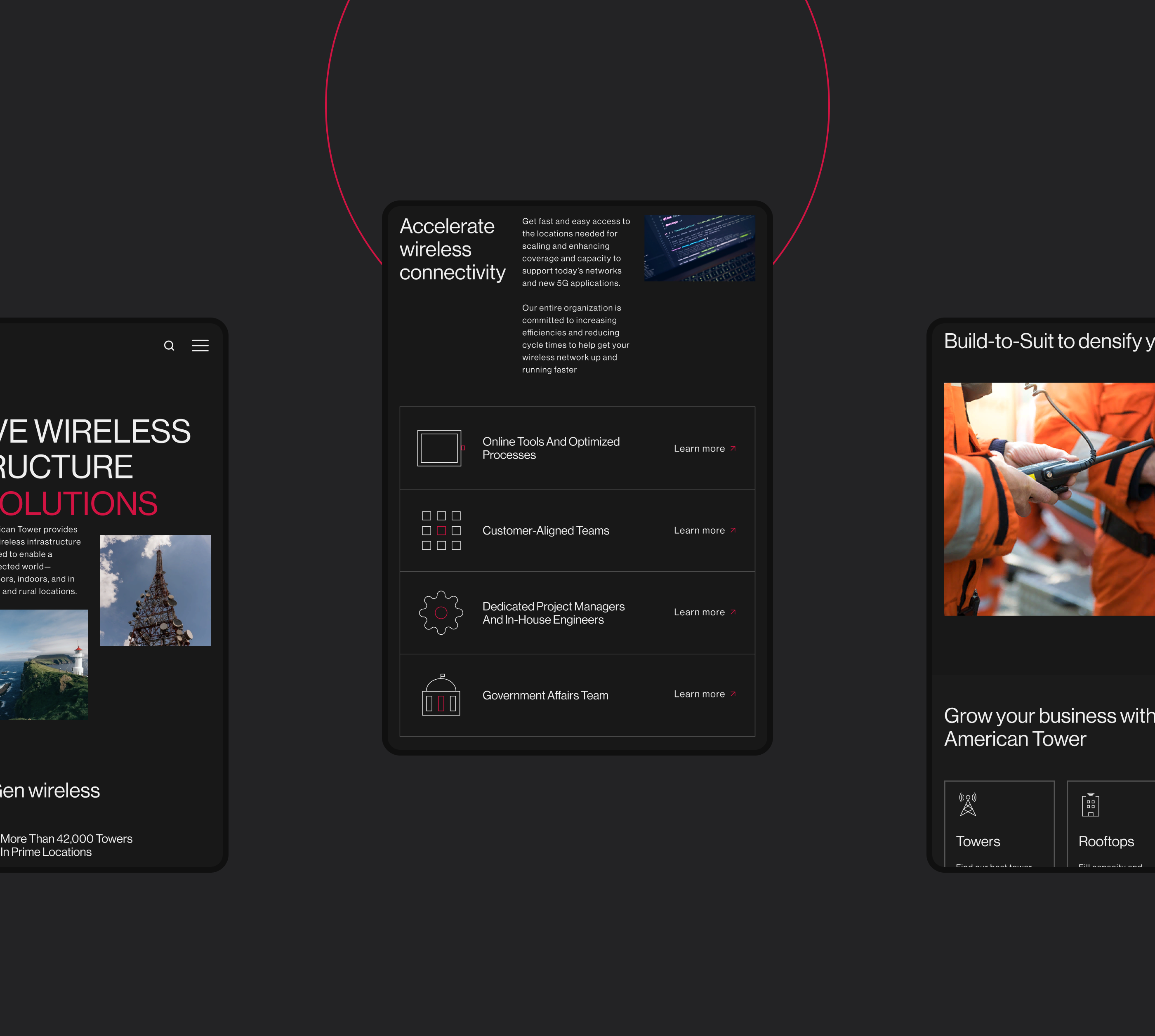 American Tower Corporation — Изображение №23 — Интерфейсы, Анимация на Dprofile