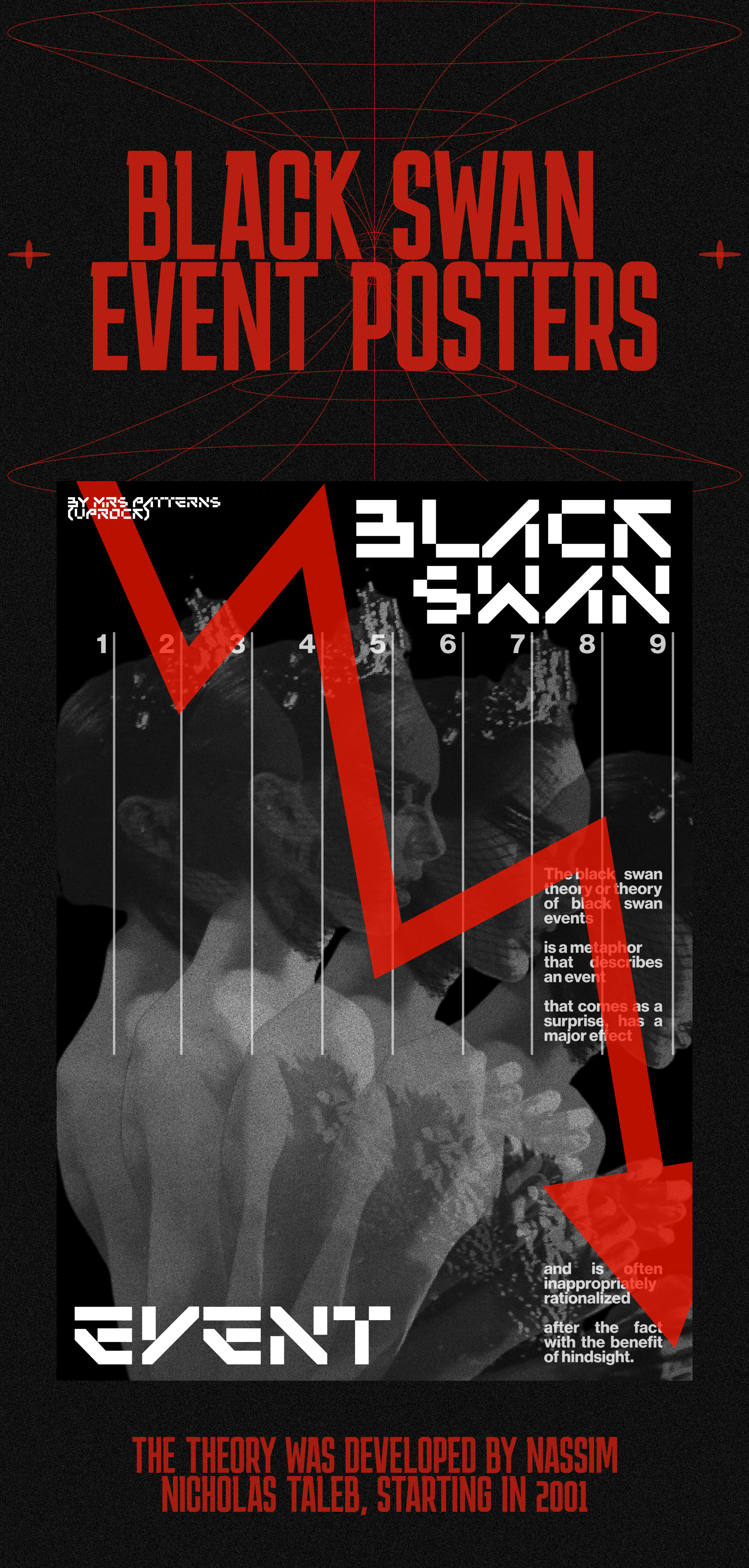 Black Swan Event | Posters — Изображение №1 — Иллюстрация, Графика на Dprofile
