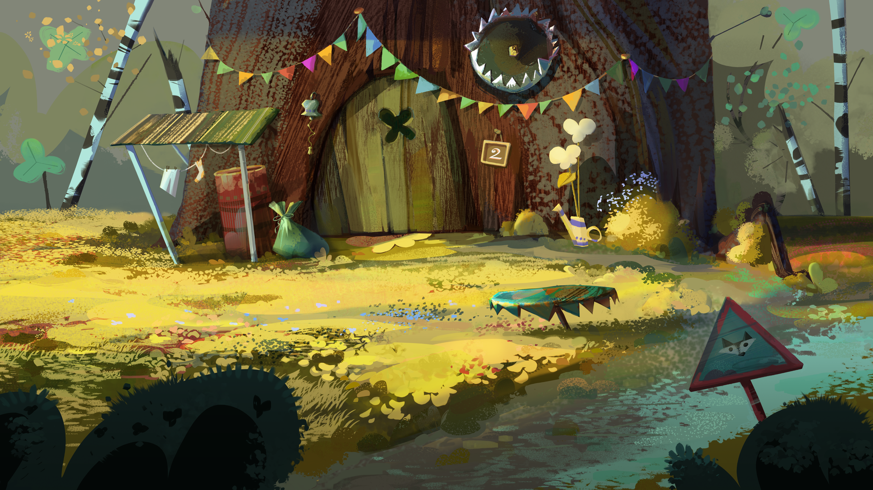 Cozy forest — Изображение №12 — Иллюстрация, Графика на Dprofile