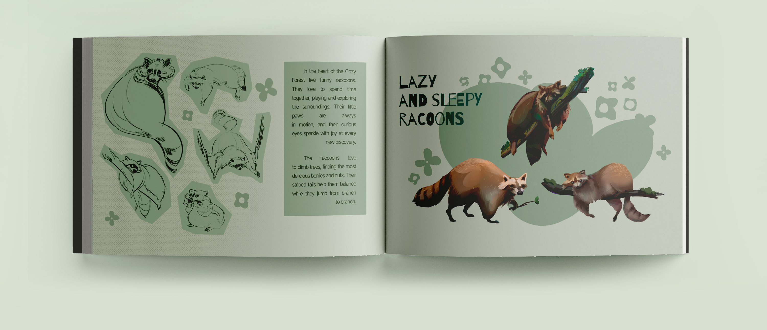 Cozy forest — Изображение №3 — Иллюстрация, Графика на Dprofile