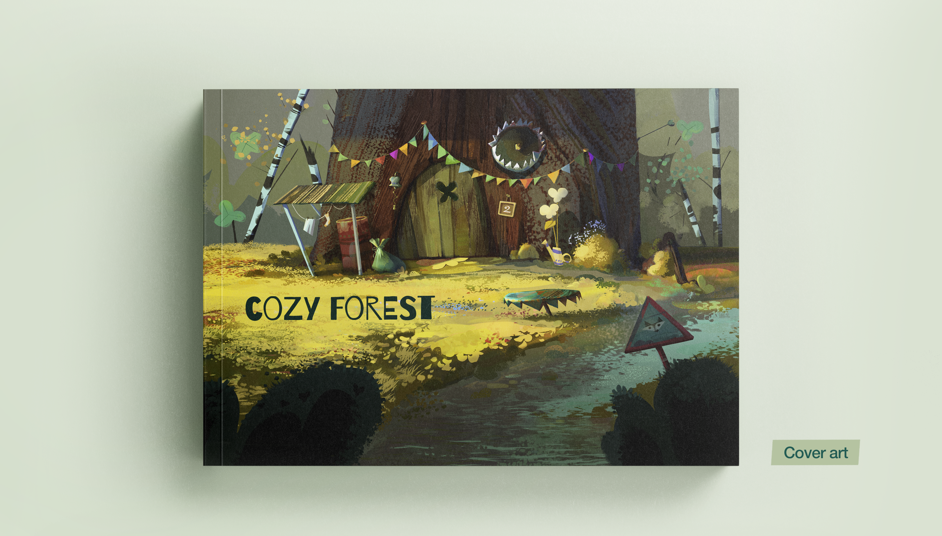 Cozy forest — Изображение №2 — Иллюстрация, Графика на Dprofile